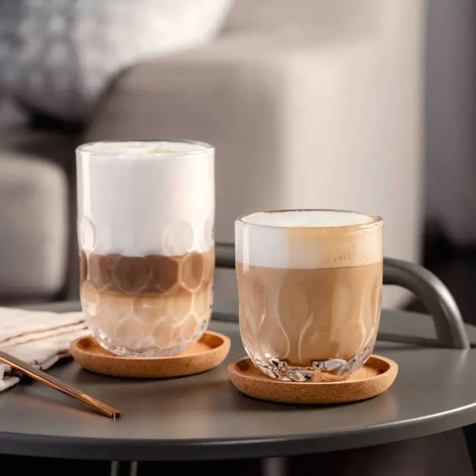 Leonardo Loving Glass Leonardo Gocce druppel 3 set-2 220 ml koffie glazen Leonardo 055184