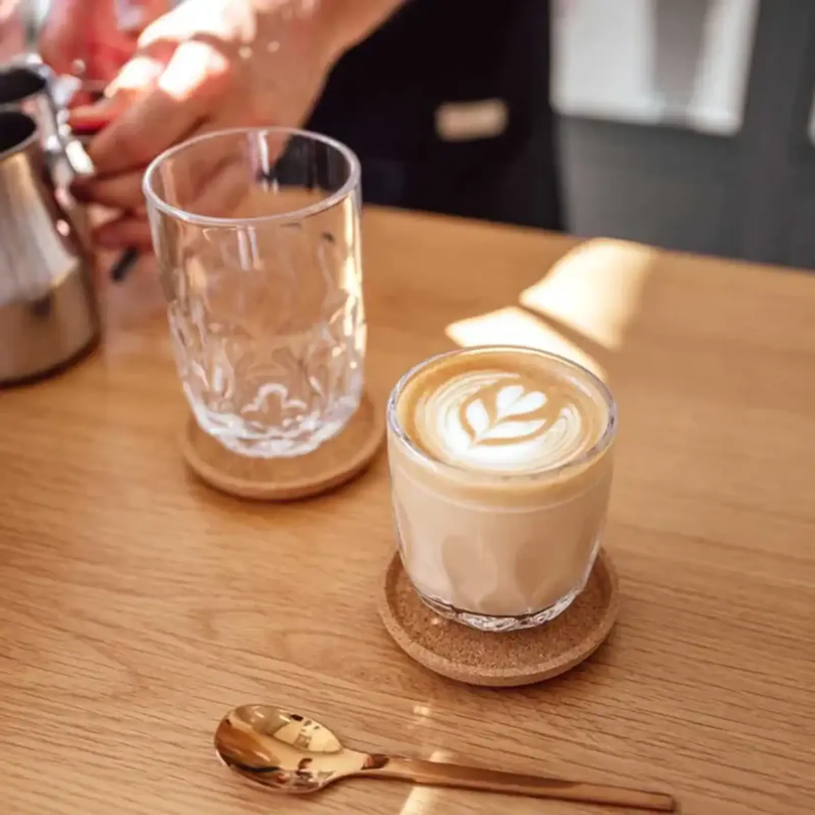 Leonardo Loving Glass Leonardo Gocce set-4 Ø 9 cm kurken onderzetters Leonardo 057172