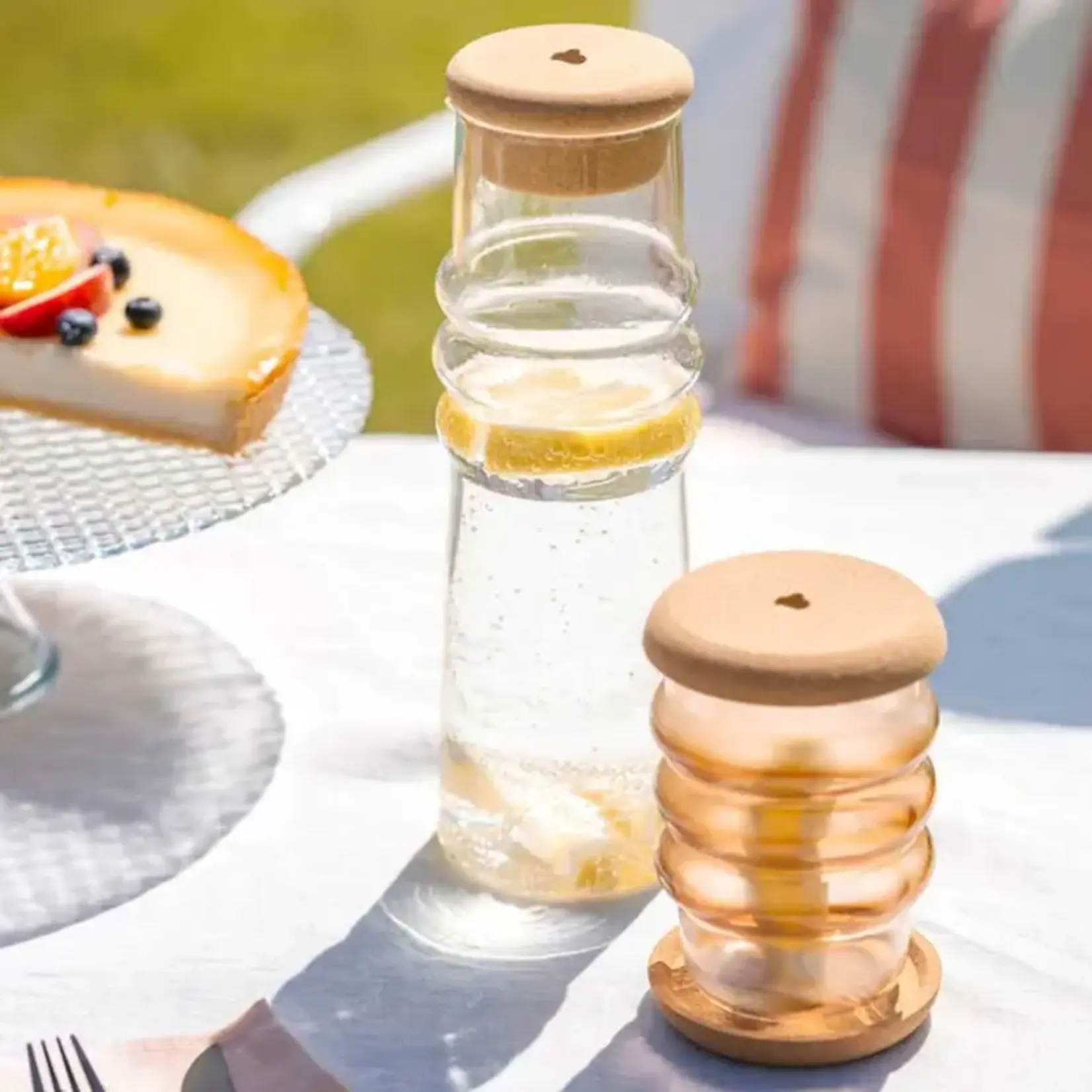 Leonardo Loving Glass Leonardo Gocce set-4 Ø 9 cm kurken onderzetters Leonardo 057172