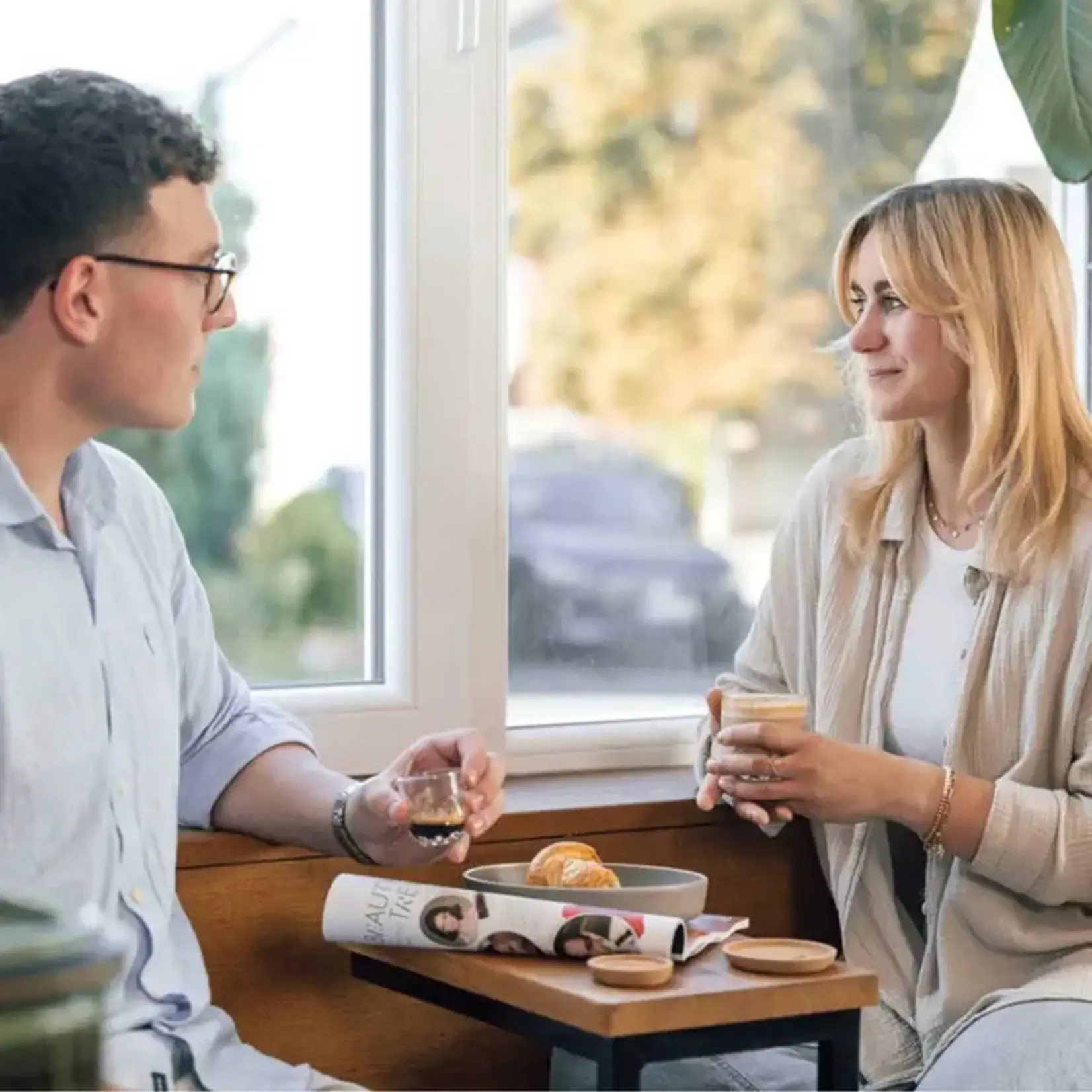 Leonardo Loving Glass Leonardo Gocce set-4 Ø 6 cm kurken onderzetters Leonardo 057173