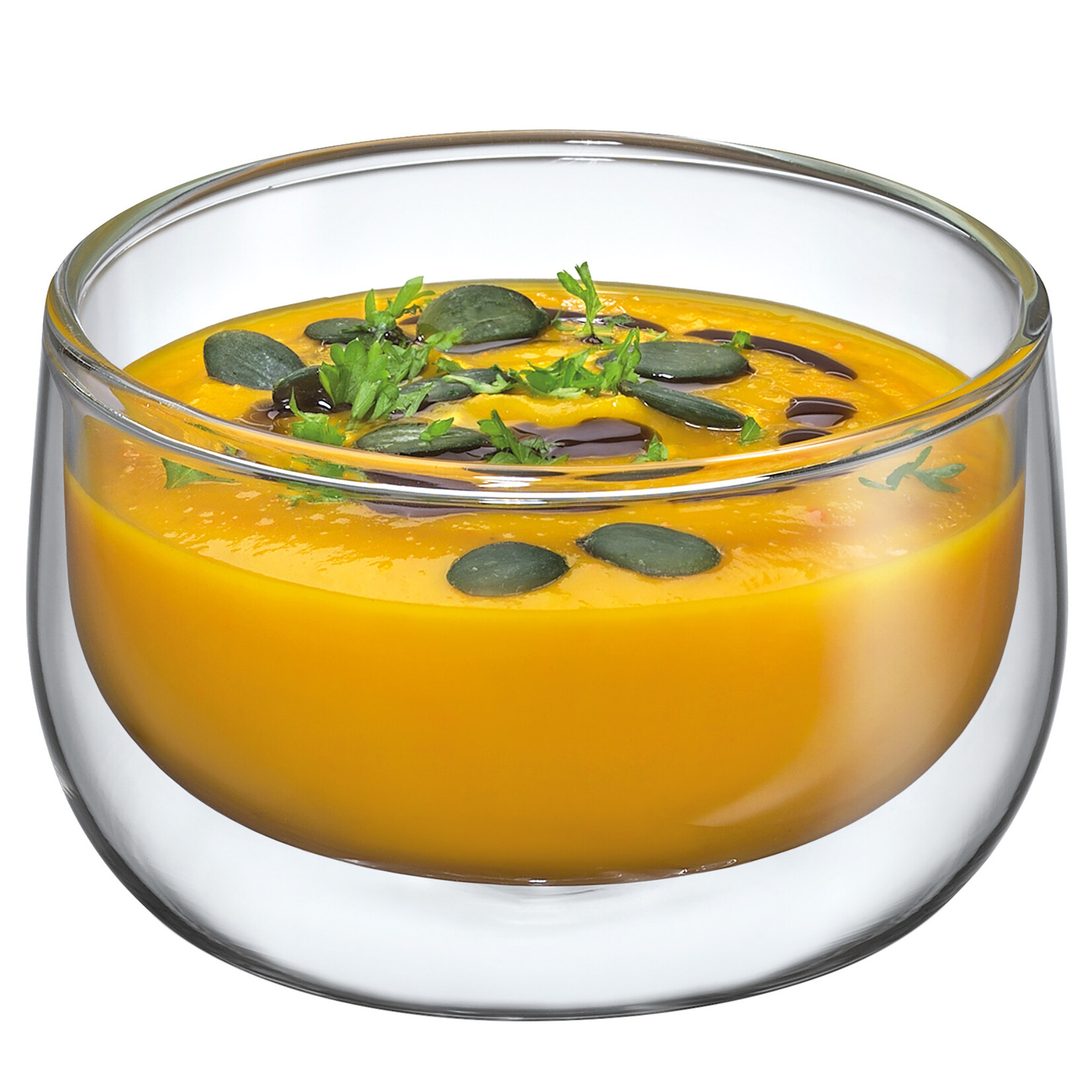 Cilio Helder glas 400 ml schaaltje glas dubbelwandig Cilio Verona schaaltje 400 ml Cilio 292954