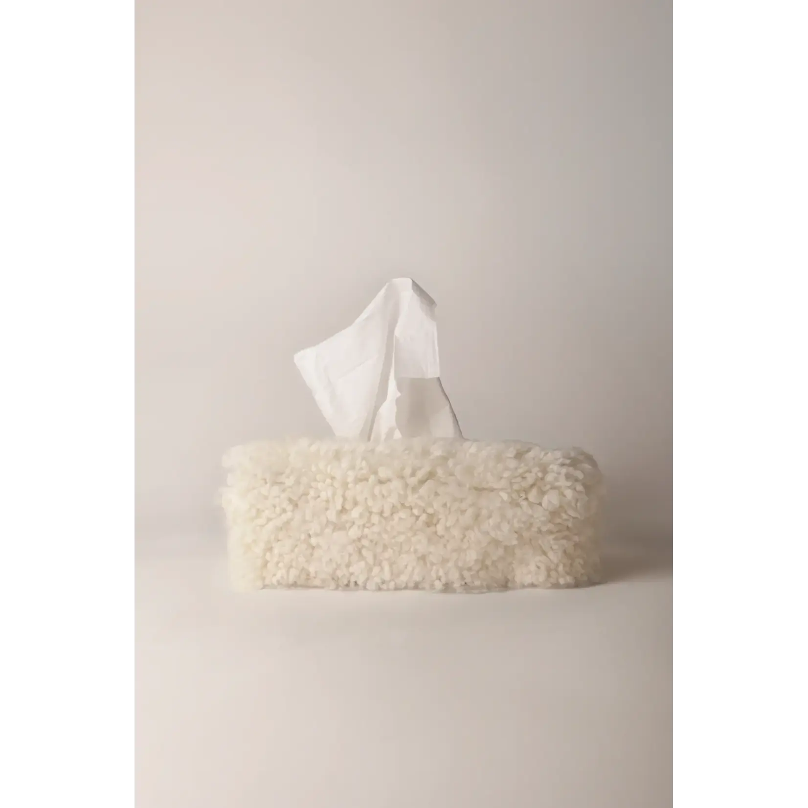 Kywie, keep it cool with wool Kywie Tissue box cover natural Curly Kywie keep it cool with wool T-boxcurl1