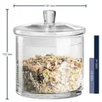 Leonardo Loving Glass Leonardo glazen voorraad pot 1200 ml met glazen deksel Leonardo 031304