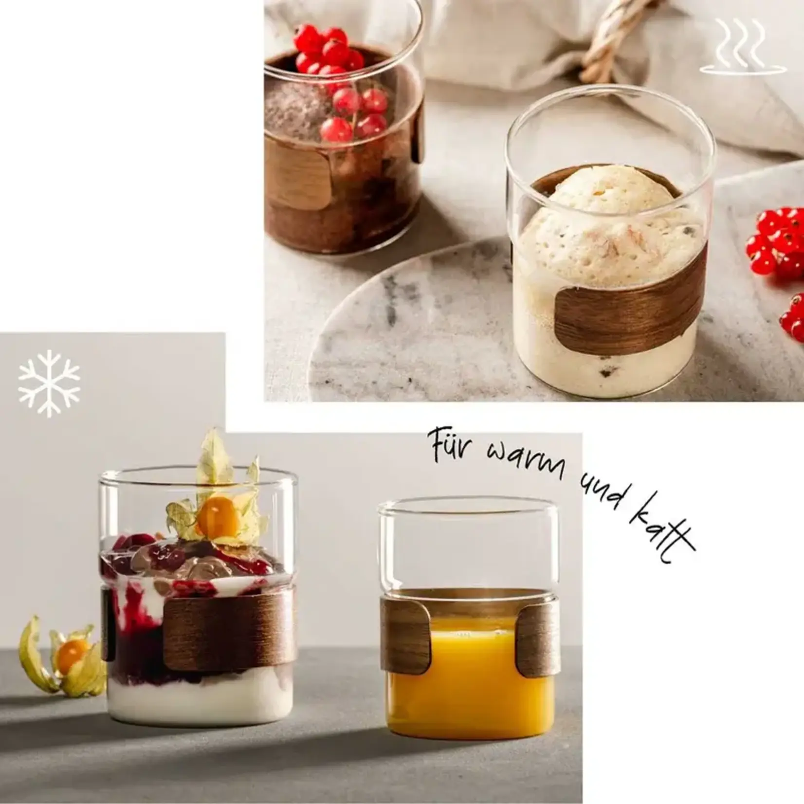 Leonardo Loving Glass Leonardo Novo Legno set-2 mokjes 320 ml Novo Legno Leonardo 055198