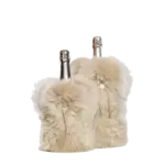 Kywie, keep it cool with wool Kywie Champagne Magnum koeler Kywie  Champagne Magnum fluffy Reverse Kywie Mfluff38