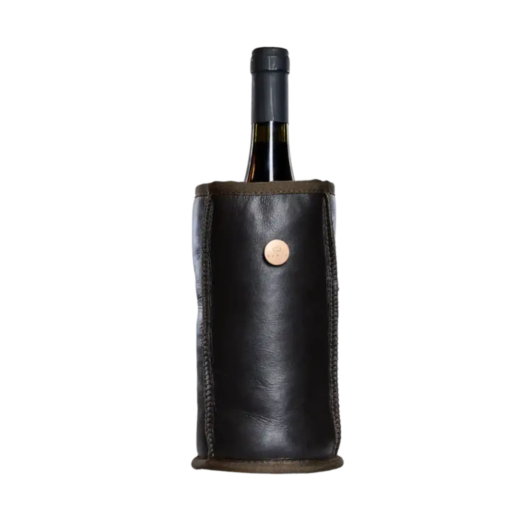 Kywie, keep it cool with wool Wijn koeler Kywie Wine Cooler wijnkoeler Brown Napa Kywie W04SL