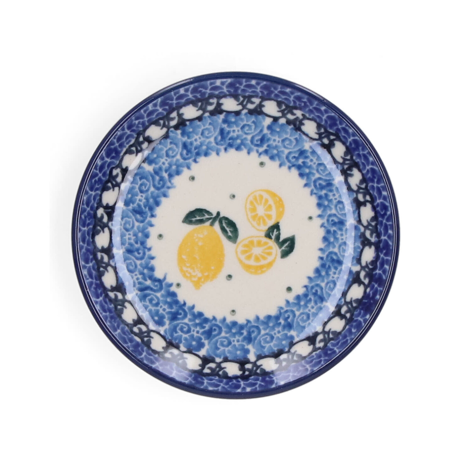 Bunzlau Castle Bunzlau Castle Teabag dish Round 10 cm Lemons theetipje Bunzlau Castle 1262-3495