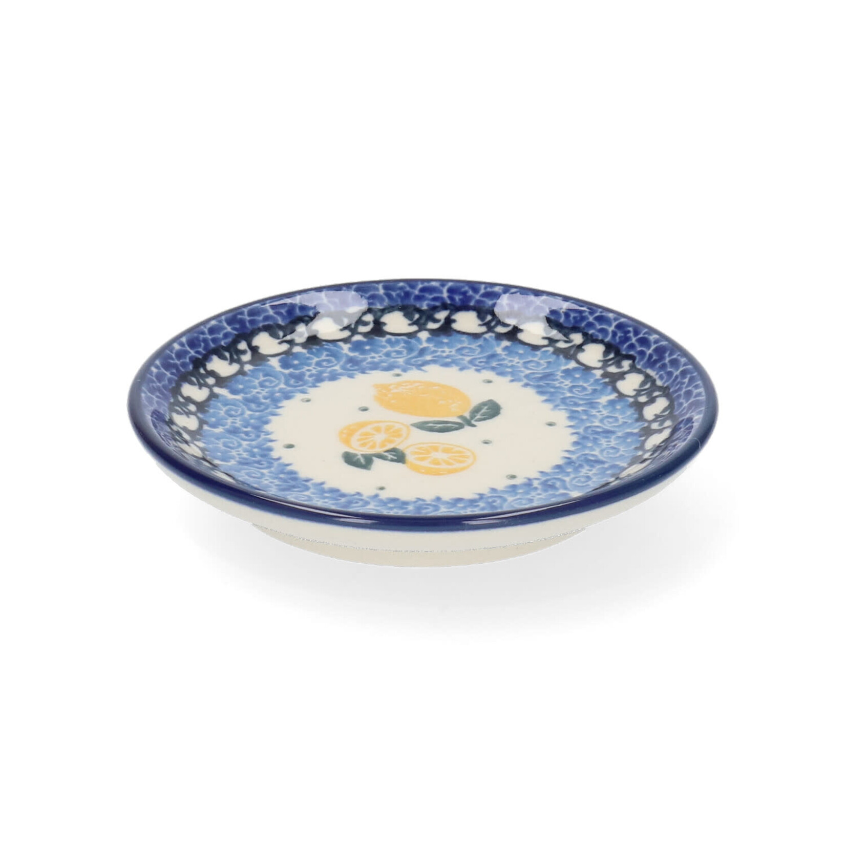 Bunzlau Castle Bunzlau Castle Teabag dish Round 10 cm Lemons theetipje Bunzlau Castle 1262-3495