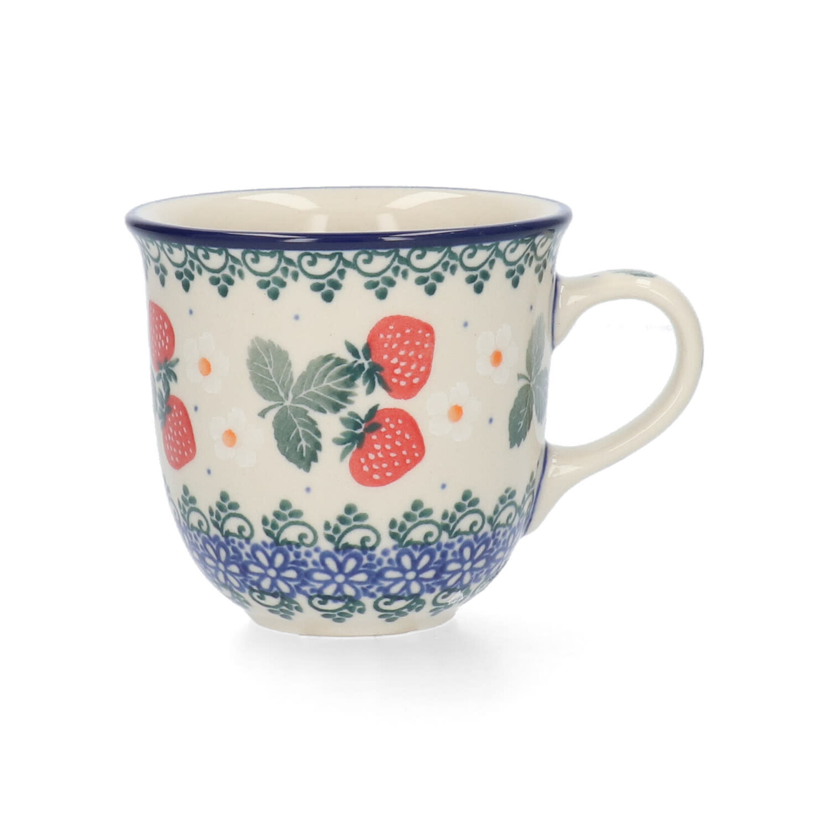 Bunzlau Castle Tulp mok 200 ml Bunzlau Castle Mug Tulip 200 ml Strawberries Bunzlau Castle 1342-3494