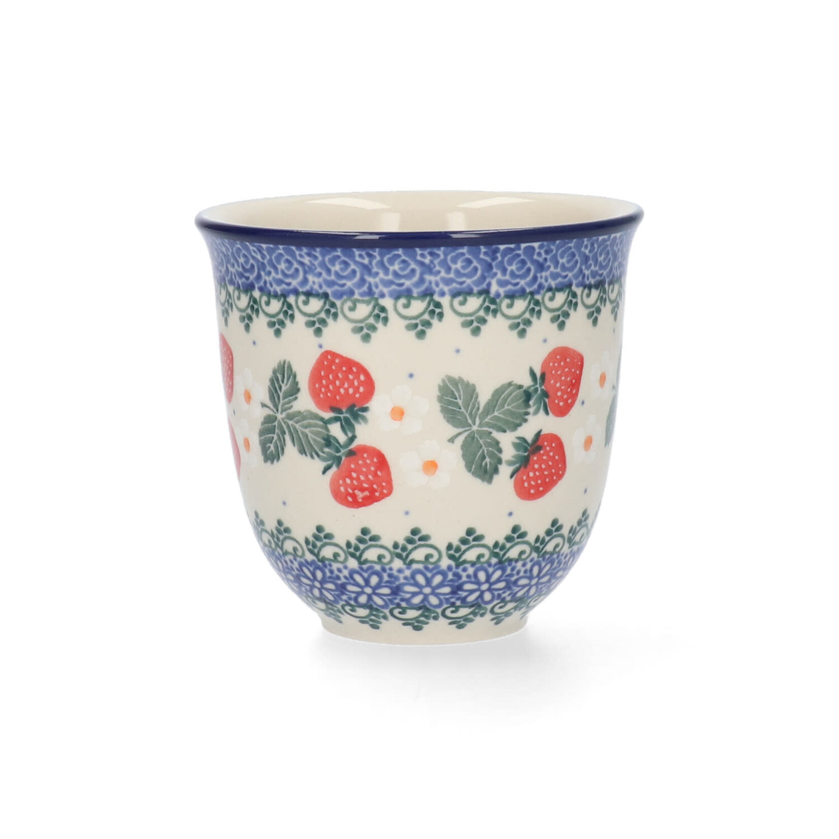 Bunzlau Castle Tulp mok 330 ml Bunzlau Castle Mug Tulip 330 ml Strawberries Bunzlau Castle 1824-3494