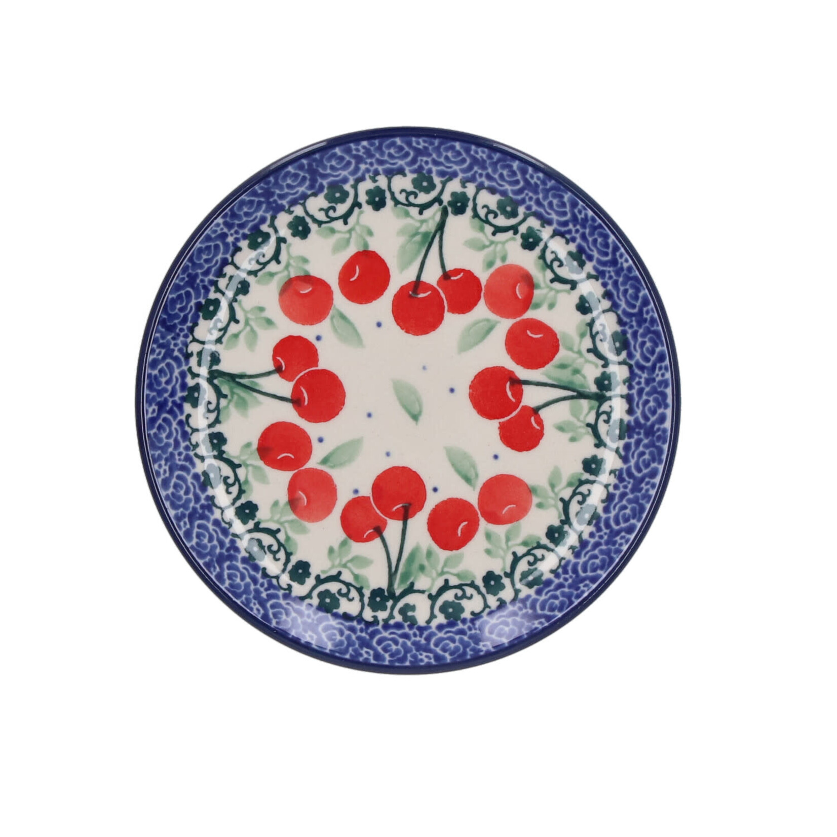 Bunzlau Castle Bunzlau Castle Petit four plate Ø 123 mm Cherries Bunzlau Castle 2321-3496