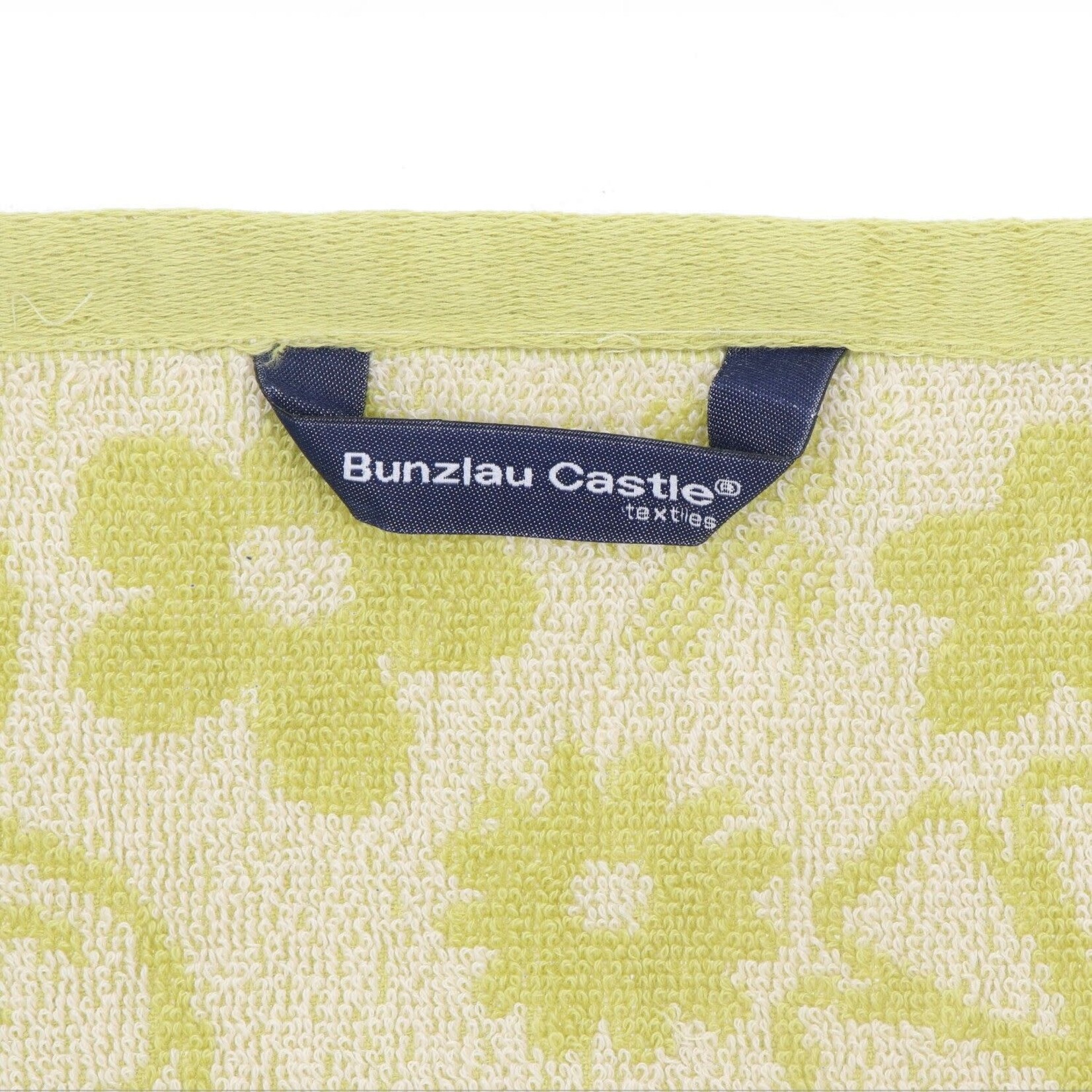 Bunzlau Castle Bunzlau Castle Kitchen towel keukendoek Flowerbed lime green Bunzlau Castle 6440-g