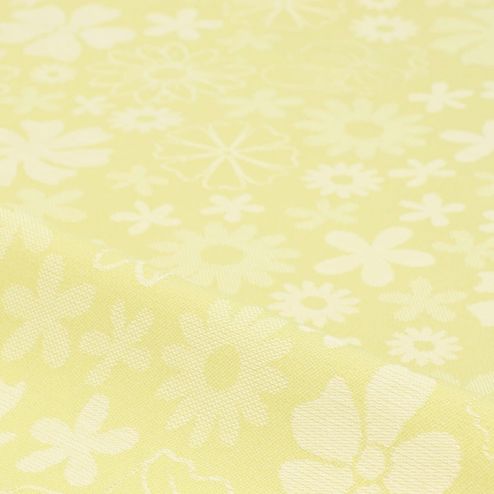 Bunzlau Castle Bunzlau Castle Tea towel theedoek Flowerbed lime green Bunzlau Castle 6441-g
