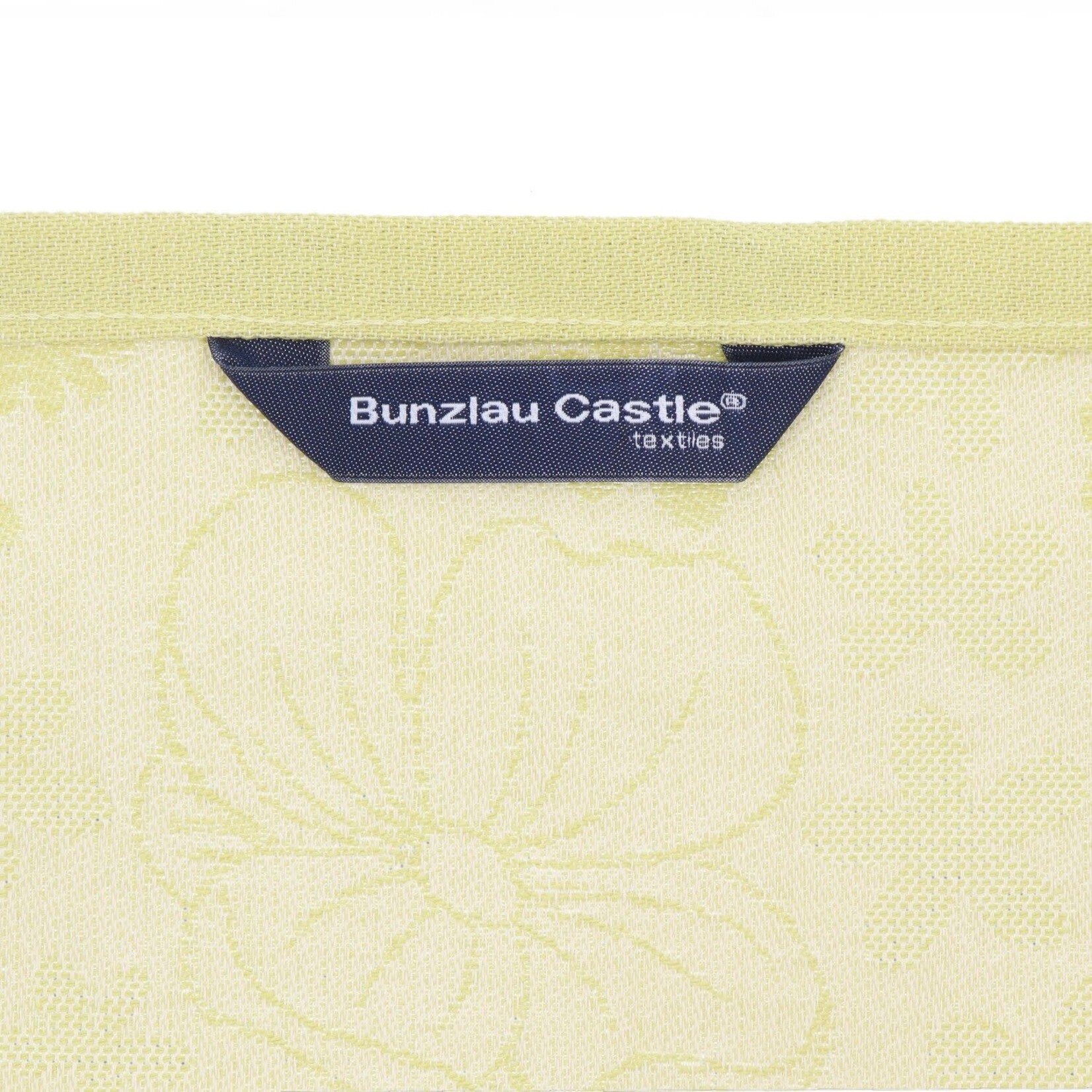Bunzlau Castle Bunzlau Castle Tea towel theedoek Flowerbed lime green Bunzlau Castle 6441-g