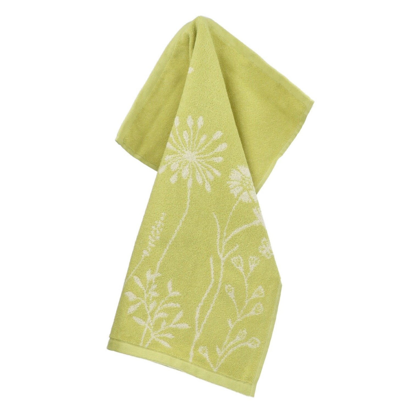 Bunzlau Castle Bunzlau Castle Kitchen towel keukendoek Wild Flowers Lemon Green Bunzlau Castle 6450-g