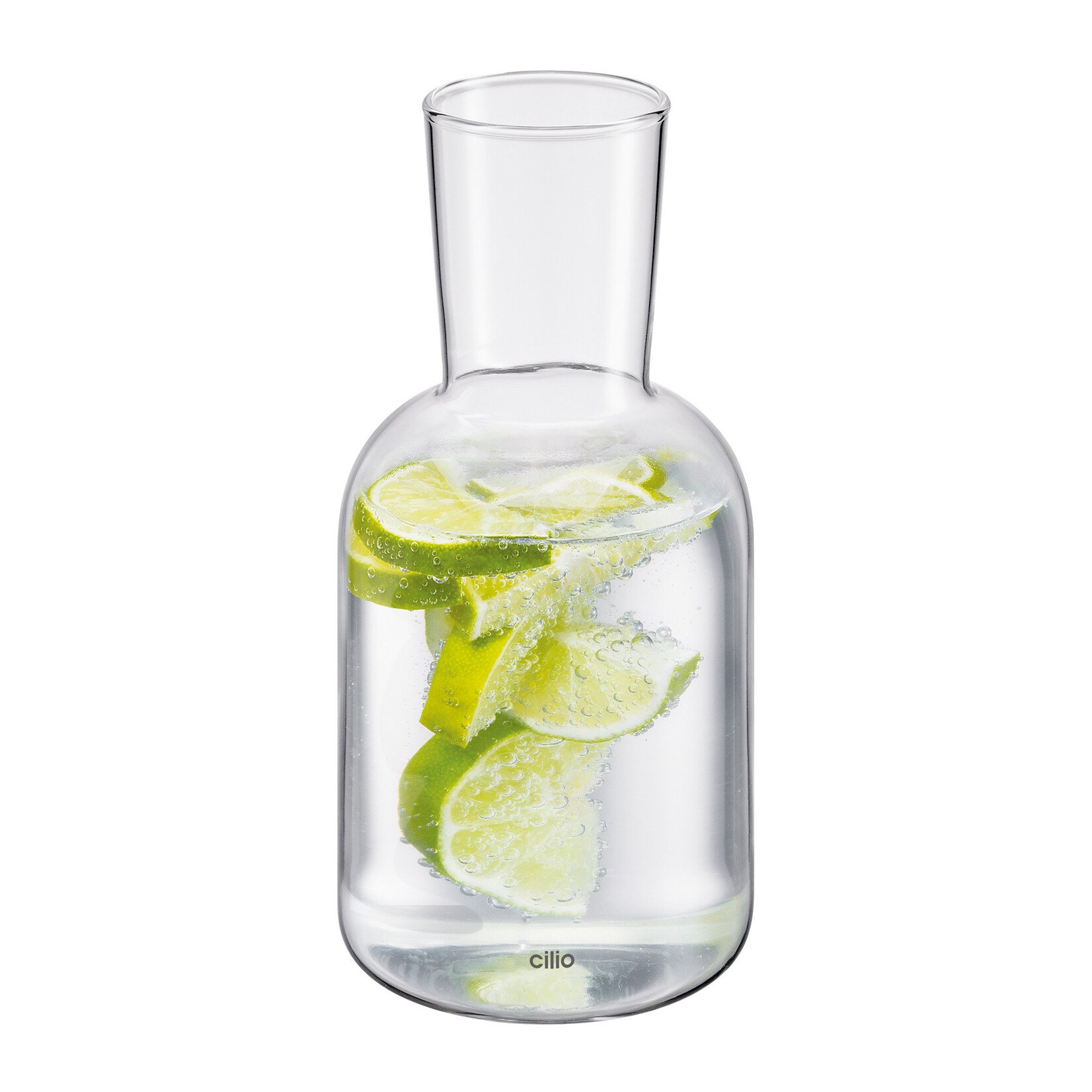 Cilio Glazen 750 ml karaf met 200 ml glas dat karaf afsluit Cilio Lorenzo karaf met glas Cilio 291506