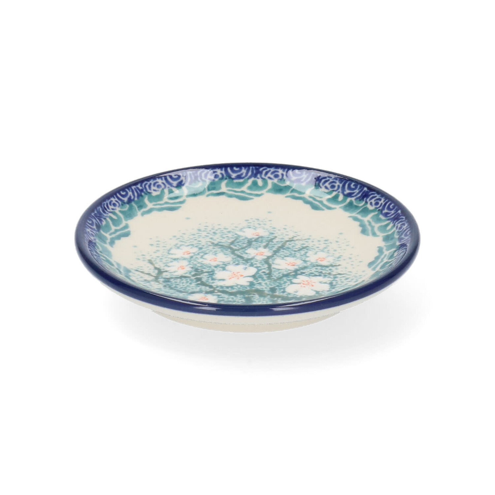 Bunzlau Castle Bunzlau Castle Teabag dish Round 10 cm VGM Almond Blossom theetipje Bunzlau Castle 1262-3492