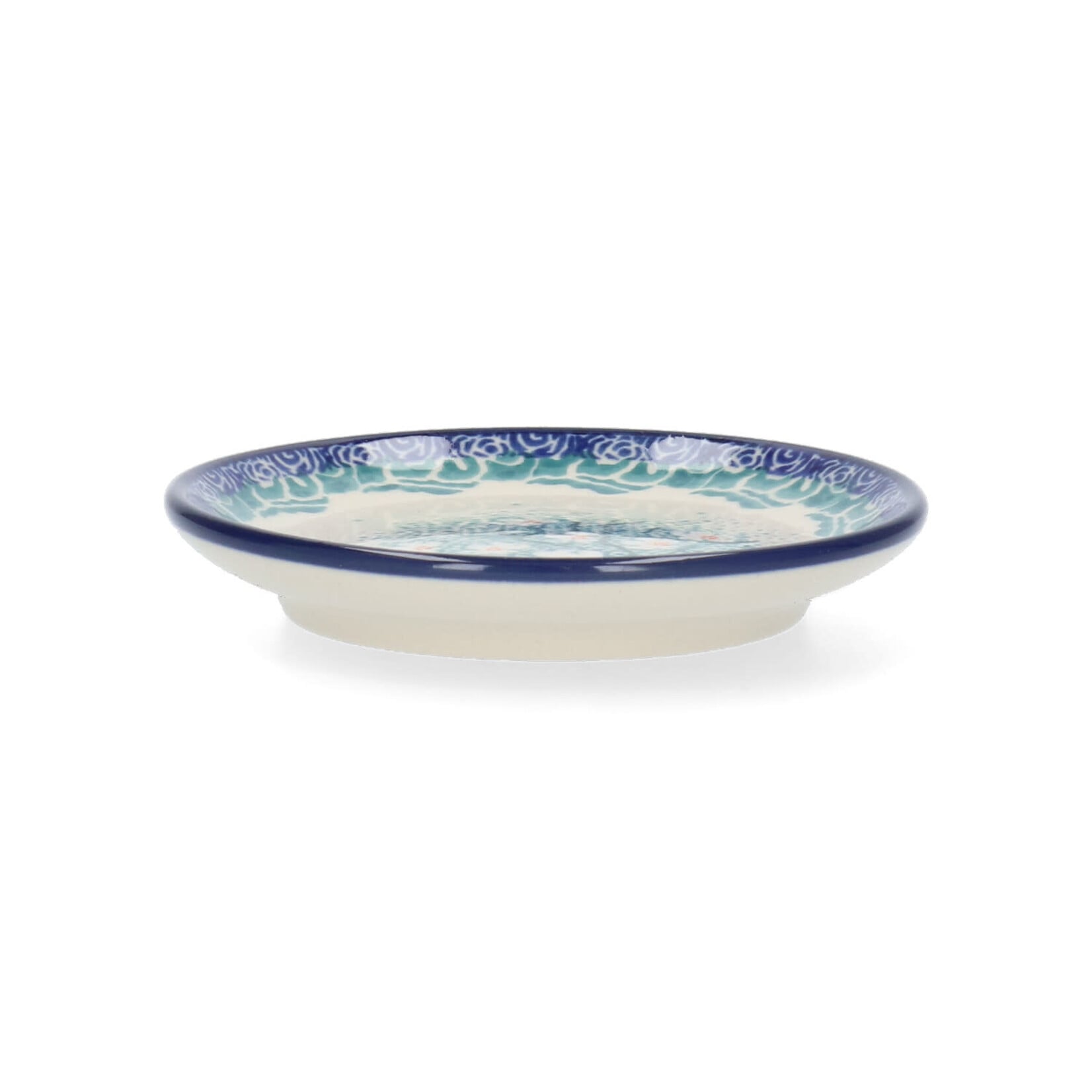 Bunzlau Castle Bunzlau Castle Teabag dish Round 10 cm VGM Almond Blossom theetipje Bunzlau Castle 1262-3492