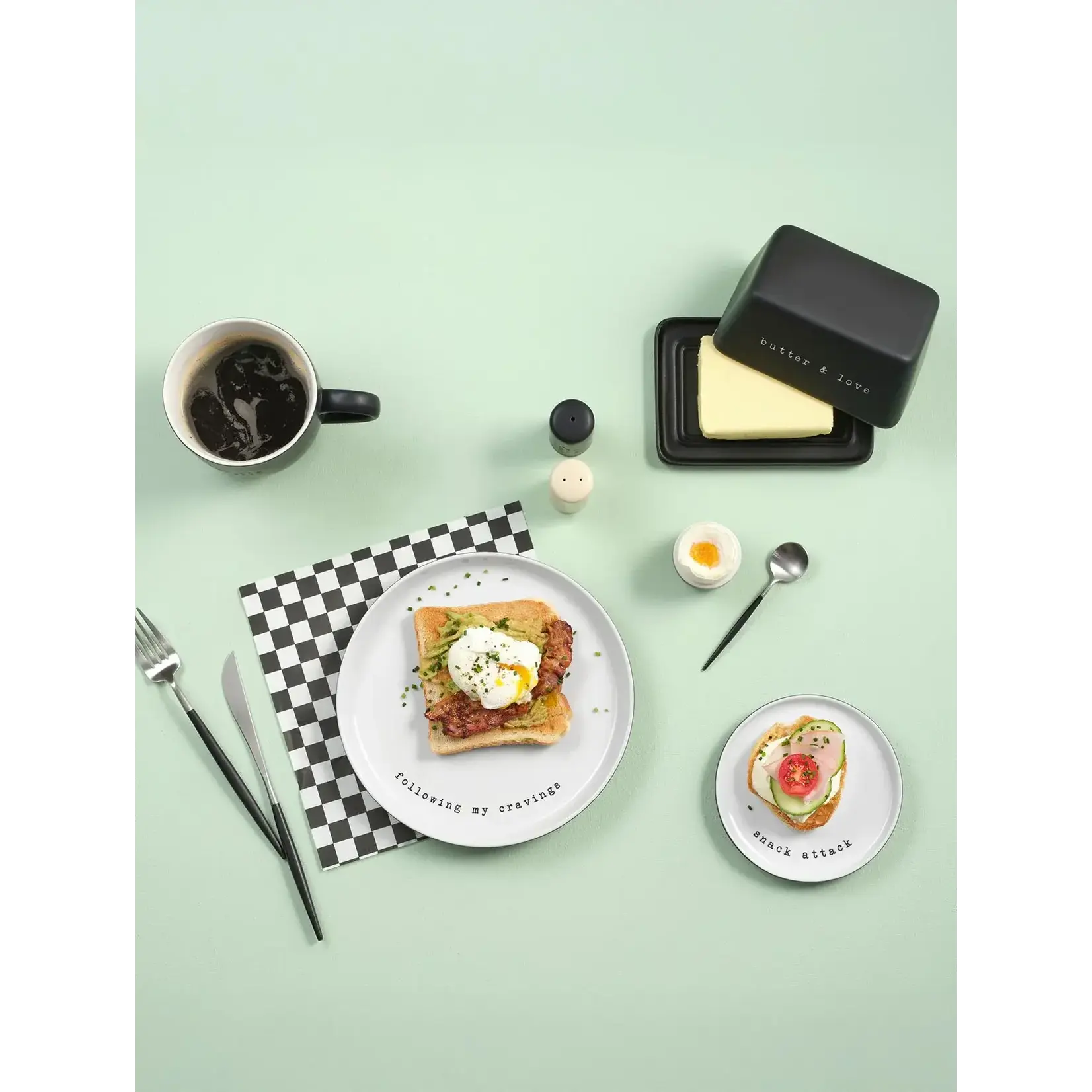 ASA Selection Asa Selection Hey! 14 cm snack plate Snack attack 14 cm bord  Asa 17130277