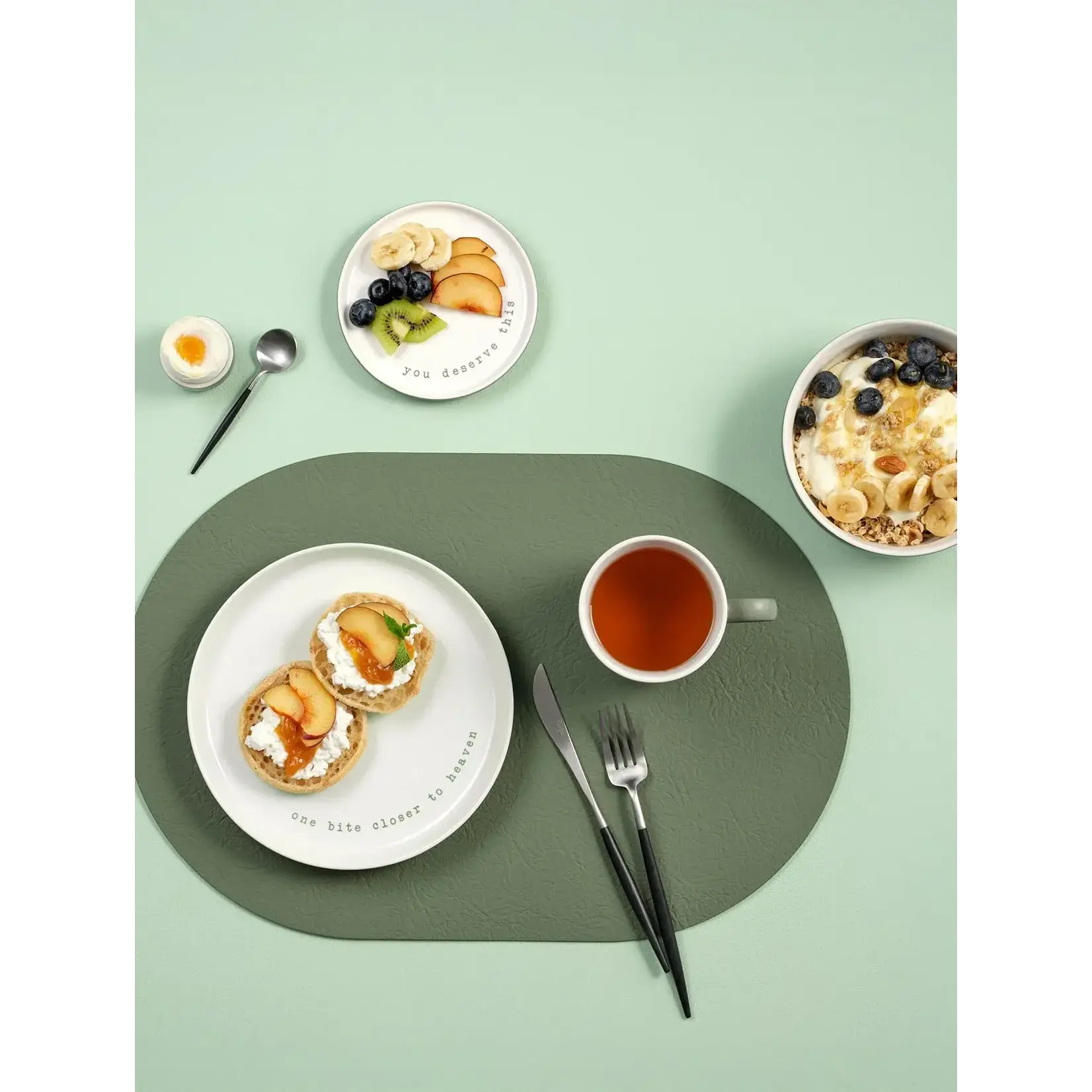 ASA Selection Asa Selection Hey! 22 cm dessert plate One bite closer to Heaven 22 cm bord  Asa 17142277