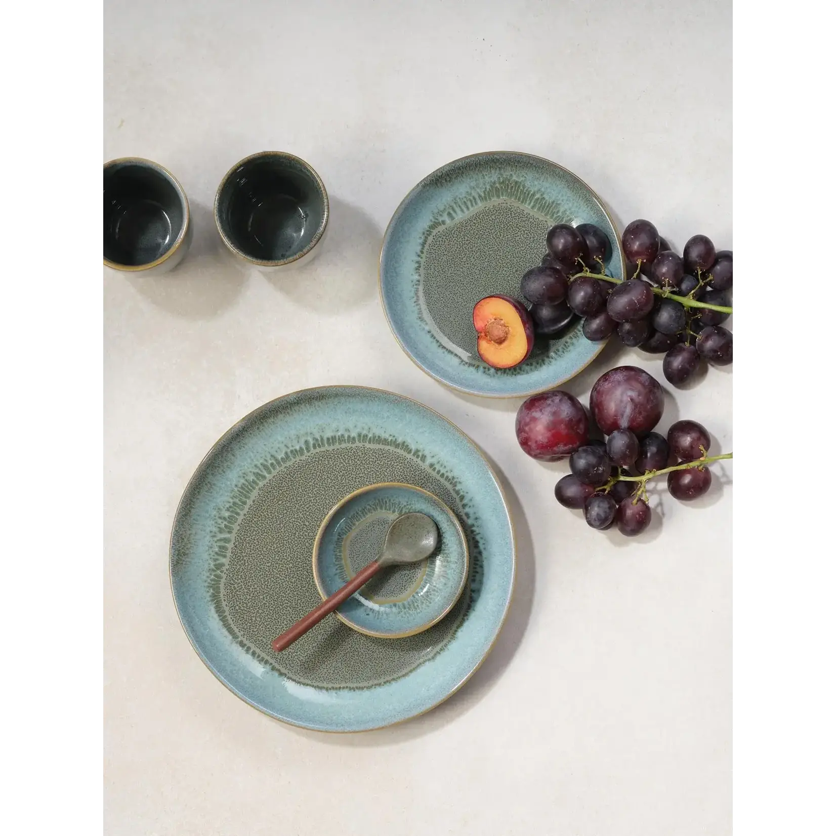 ASA Selection Asa Il Capriccio Plate Ø 25 mm h 25 mm Ciano eet bord Ciano Asa 51160562