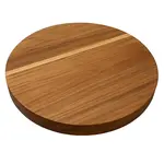 Diverse Merken Ronde snijplank teakhout Ø 45 cm hoog 6 cm hakblok Basic Culinair teak BC1079
