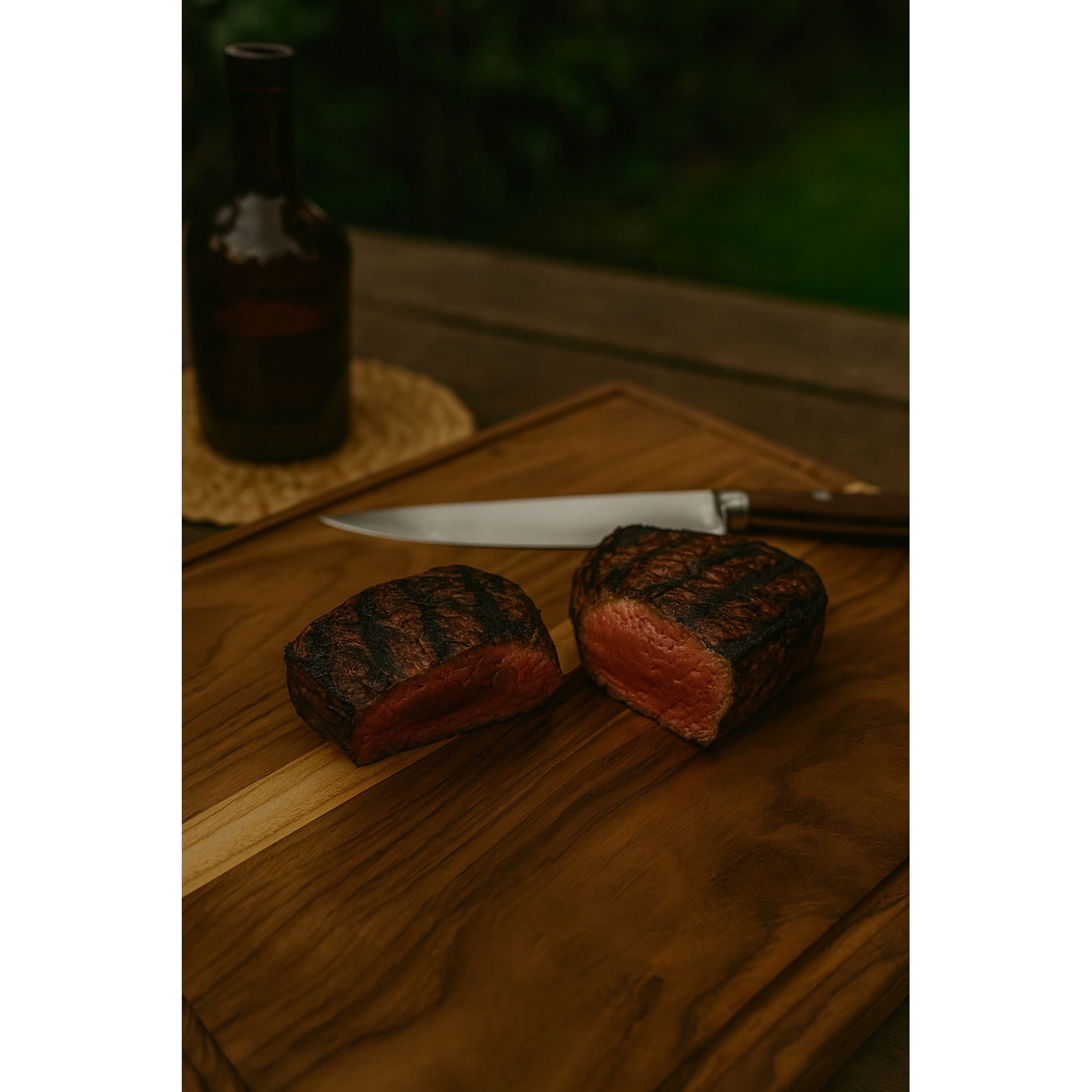 Diverse Merken rechthoekige snijplank teakhout 45x35x4 cm snijplank Basic Culinair teak BC1077
