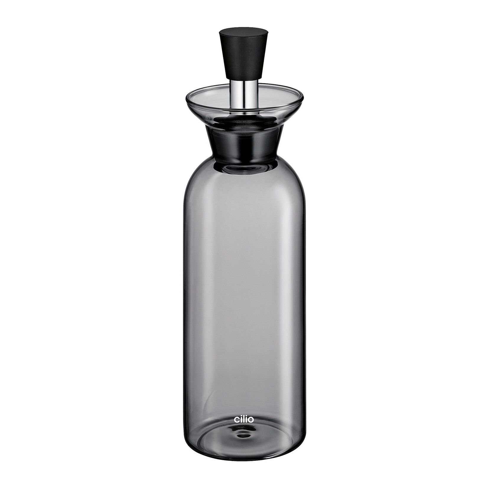 Cilio 450 ml niet knoeiende olie fles grijs glas Cilio Liguria ollie of azijn fles 450 ml Cilio 107265