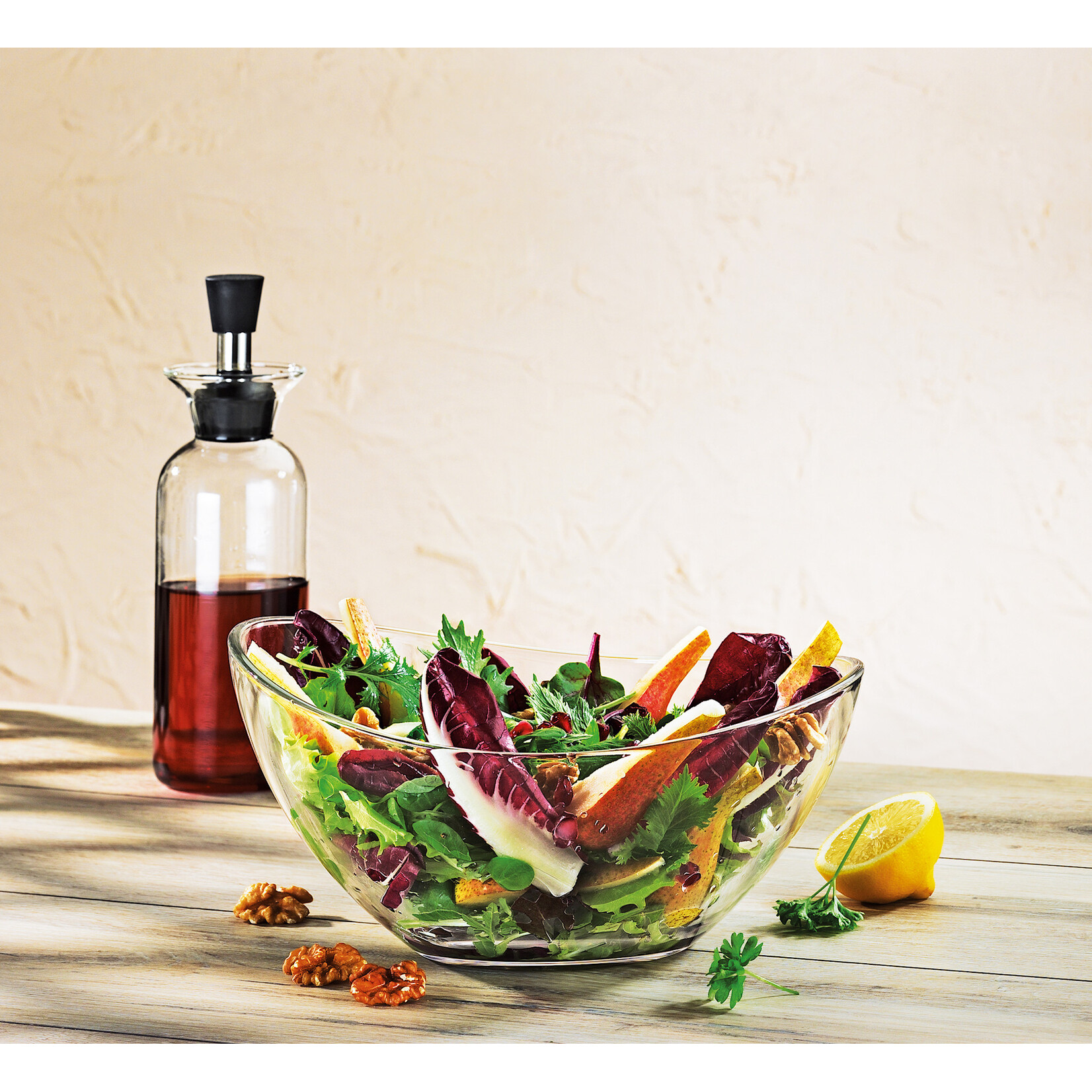 Cilio 450 ml niet knoeiende olie fles glas Cilio Liguria ollie of azijn fles 450 ml Cilio 107258