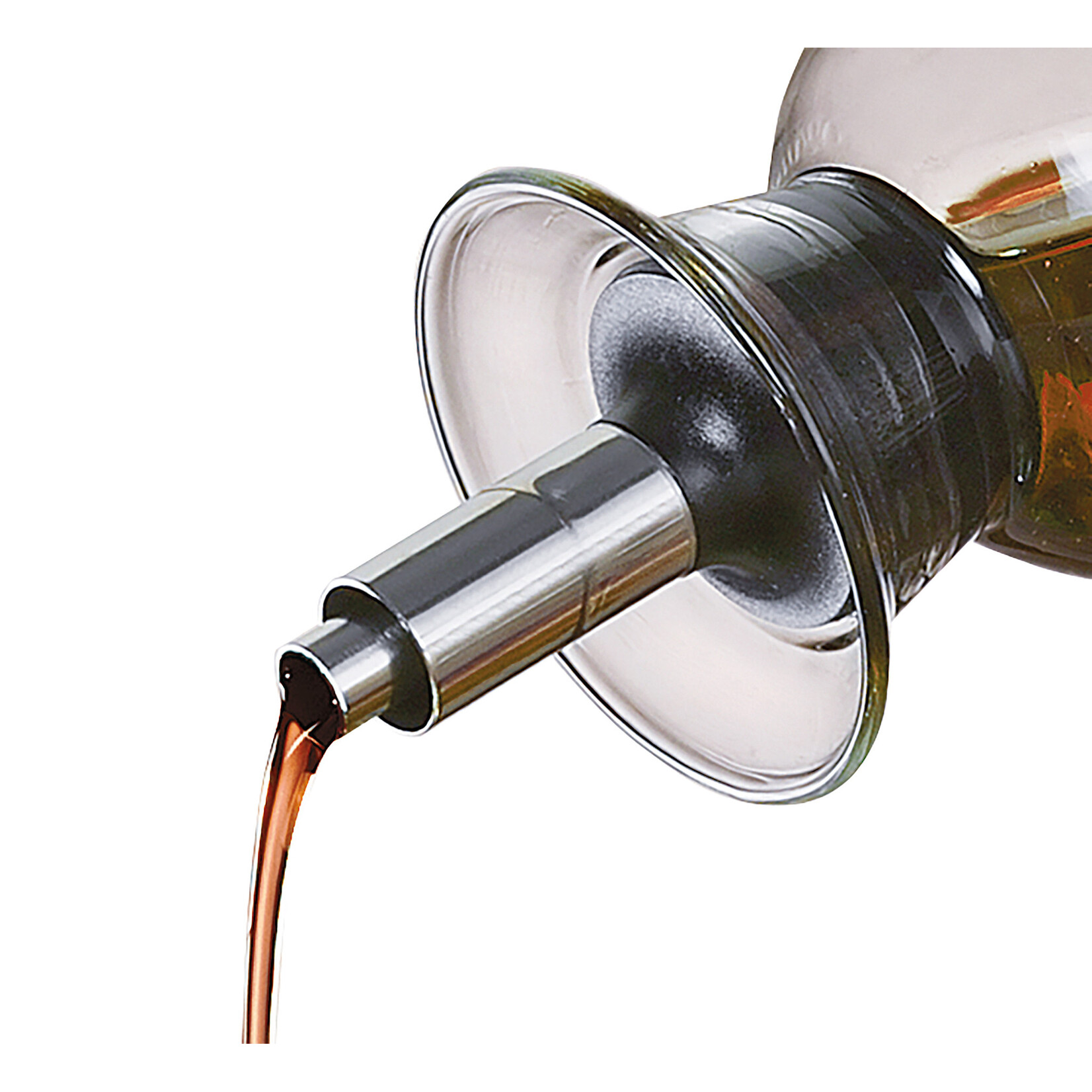 Cilio 450 ml niet knoeiende olie fles glas Cilio Liguria ollie of azijn fles 450 ml Cilio 107258
