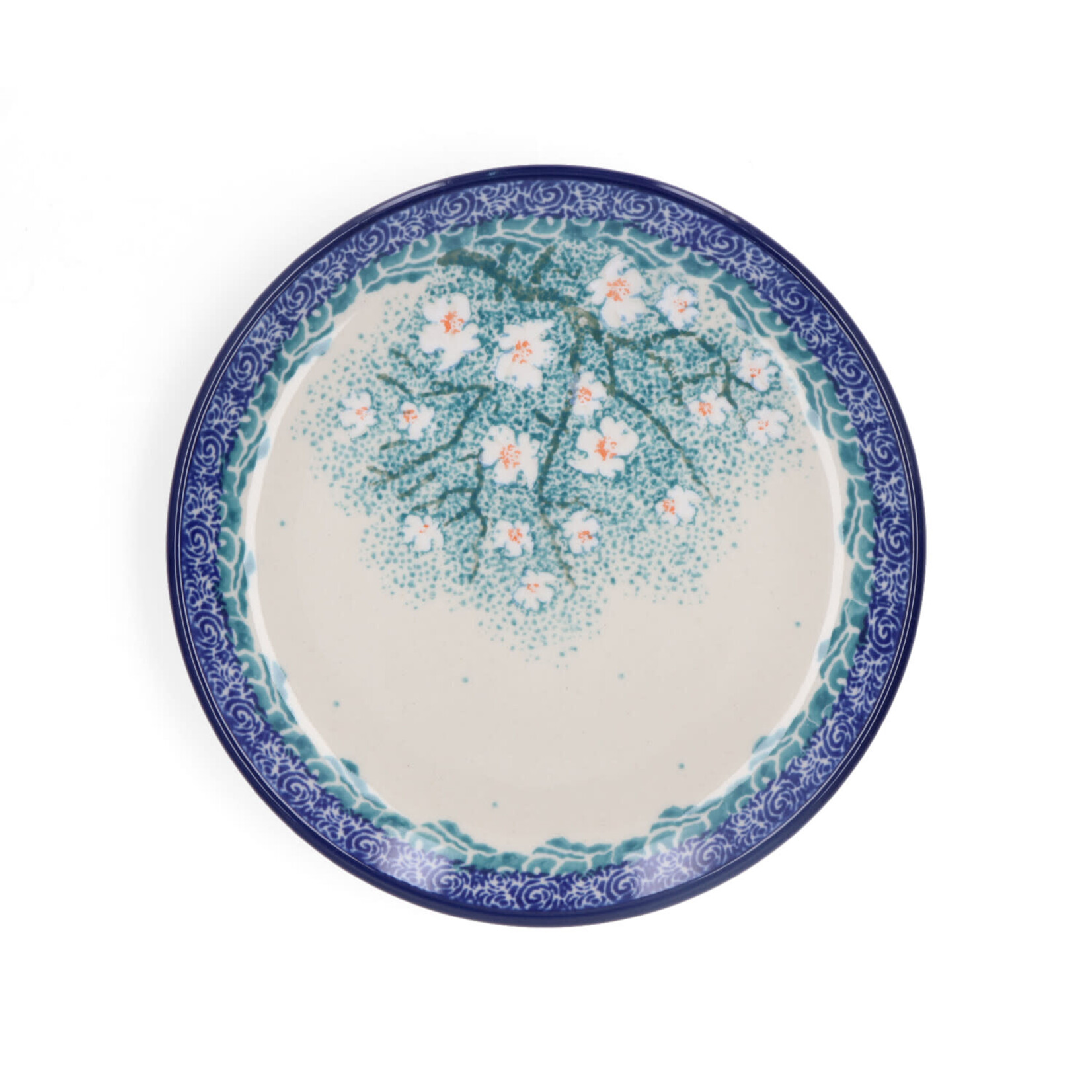 Bunzlau Castle Bunzlau Castle gebaksbord  Cake dish bord 16 cm VGM Almond Blossom Bunzlau Castle 1261-3492