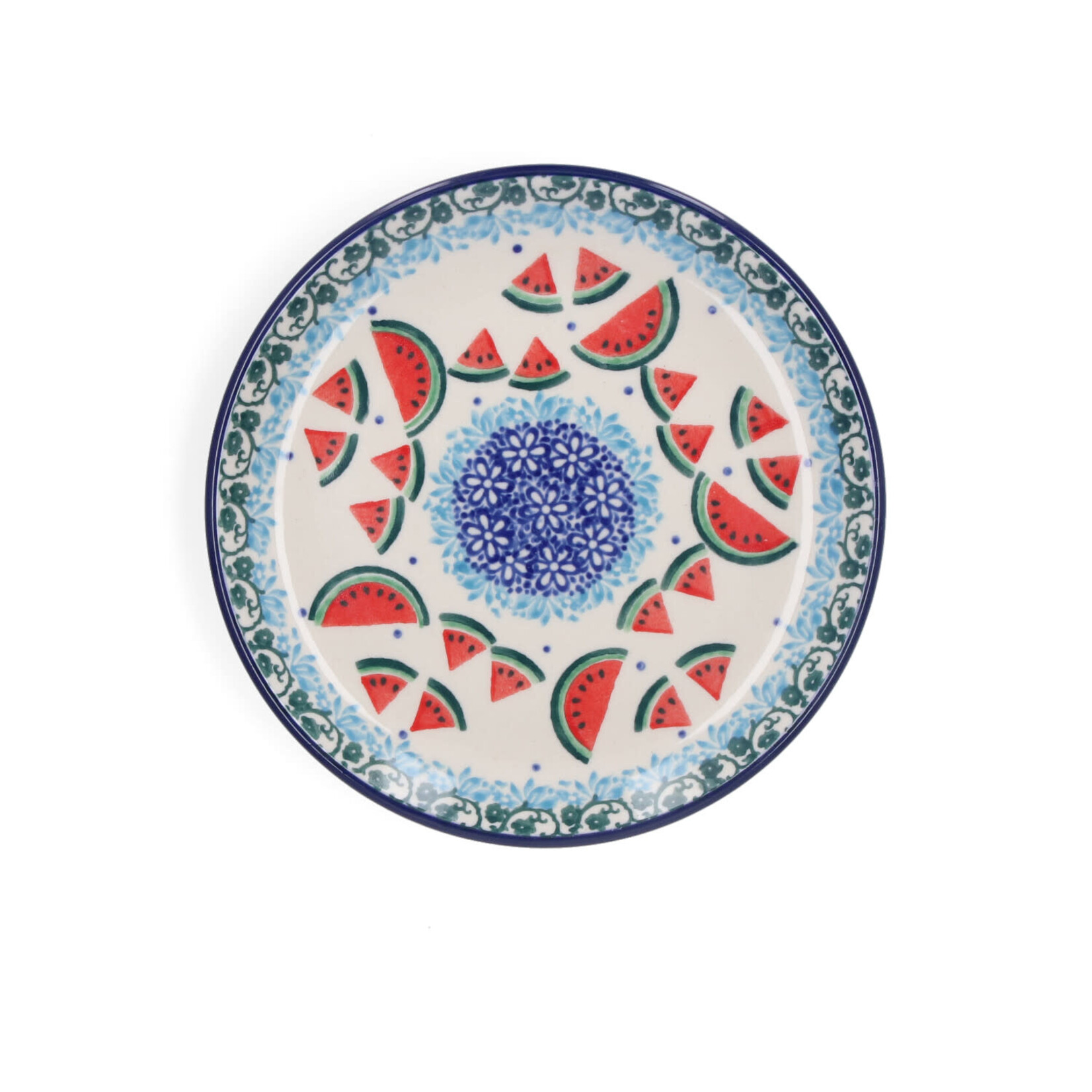 Bunzlau Castle Bunzlau Castle gebaksbord  Cake dish bord 16 cm Watermelons Bunzlau Castle 1261-3493
