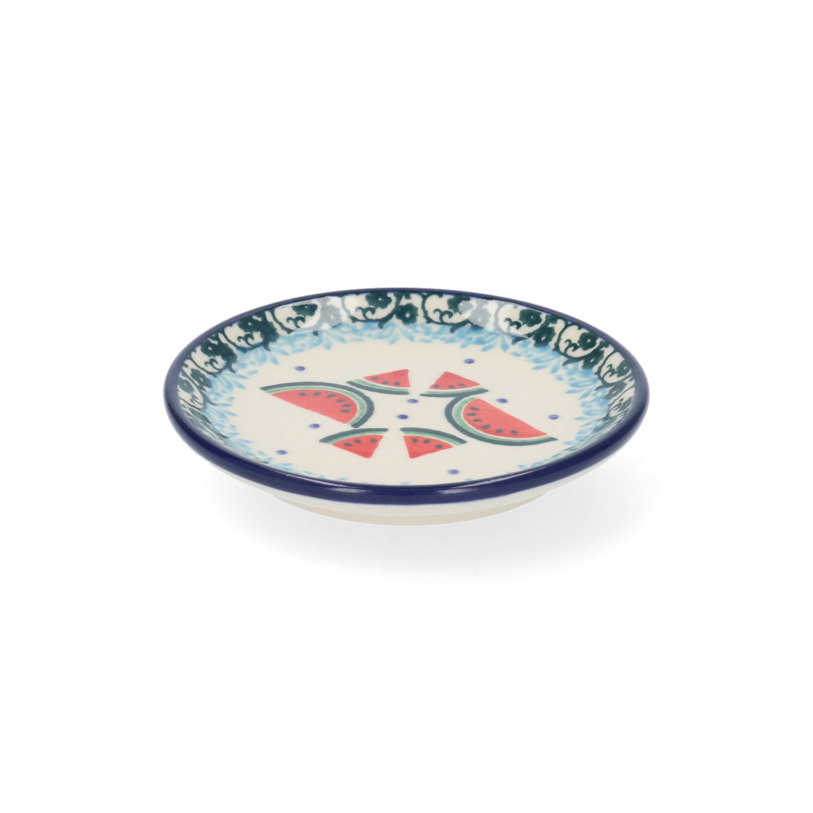 Bunzlau Castle Bunzlau Castle Teabag dish Round 10 cm Watermelons theetipje Bunzlau Castle 1262-3493