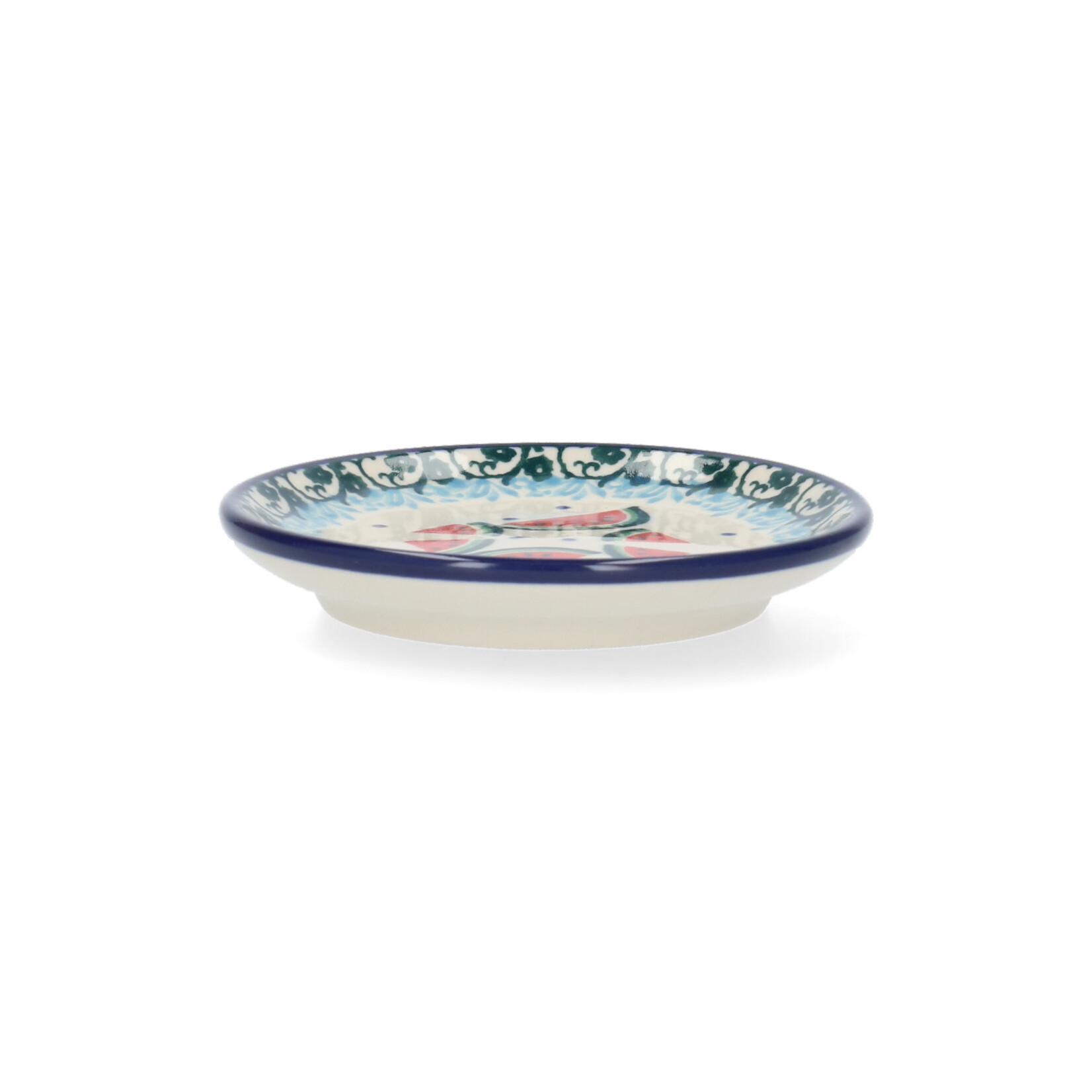 Bunzlau Castle Bunzlau Castle Teabag dish Round 10 cm Watermelons theetipje Bunzlau Castle 1262-3493