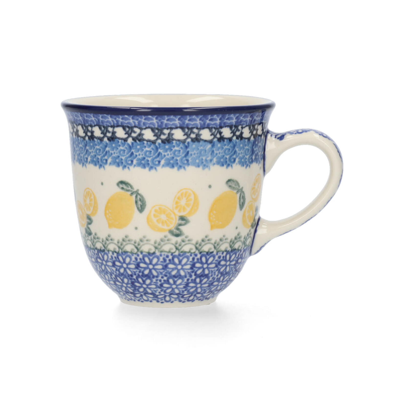 Bunzlau Castle Tulp mok 330 ml Bunzlau Castle Mug Tulip 330 ml Lemons Bunzlau Castle 1824-3495