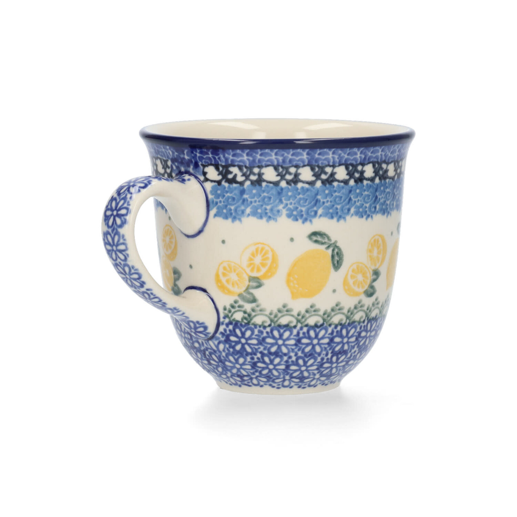 Bunzlau Castle Tulp mok 330 ml Bunzlau Castle Mug Tulip 330 ml Lemons Bunzlau Castle 1824-3495