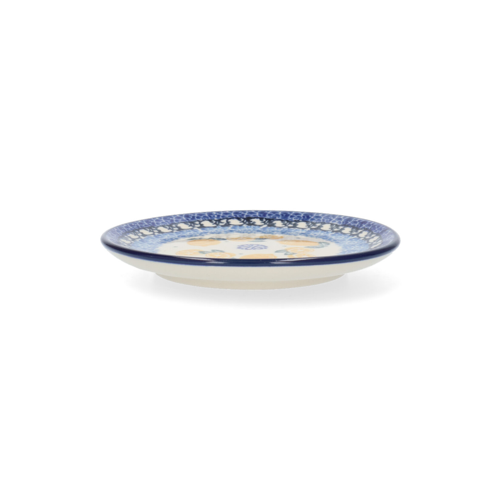 Bunzlau Castle Bunzlau Castle Petit four plate Ø 123 mm Lemons Bunzlau Castle 2321-3495