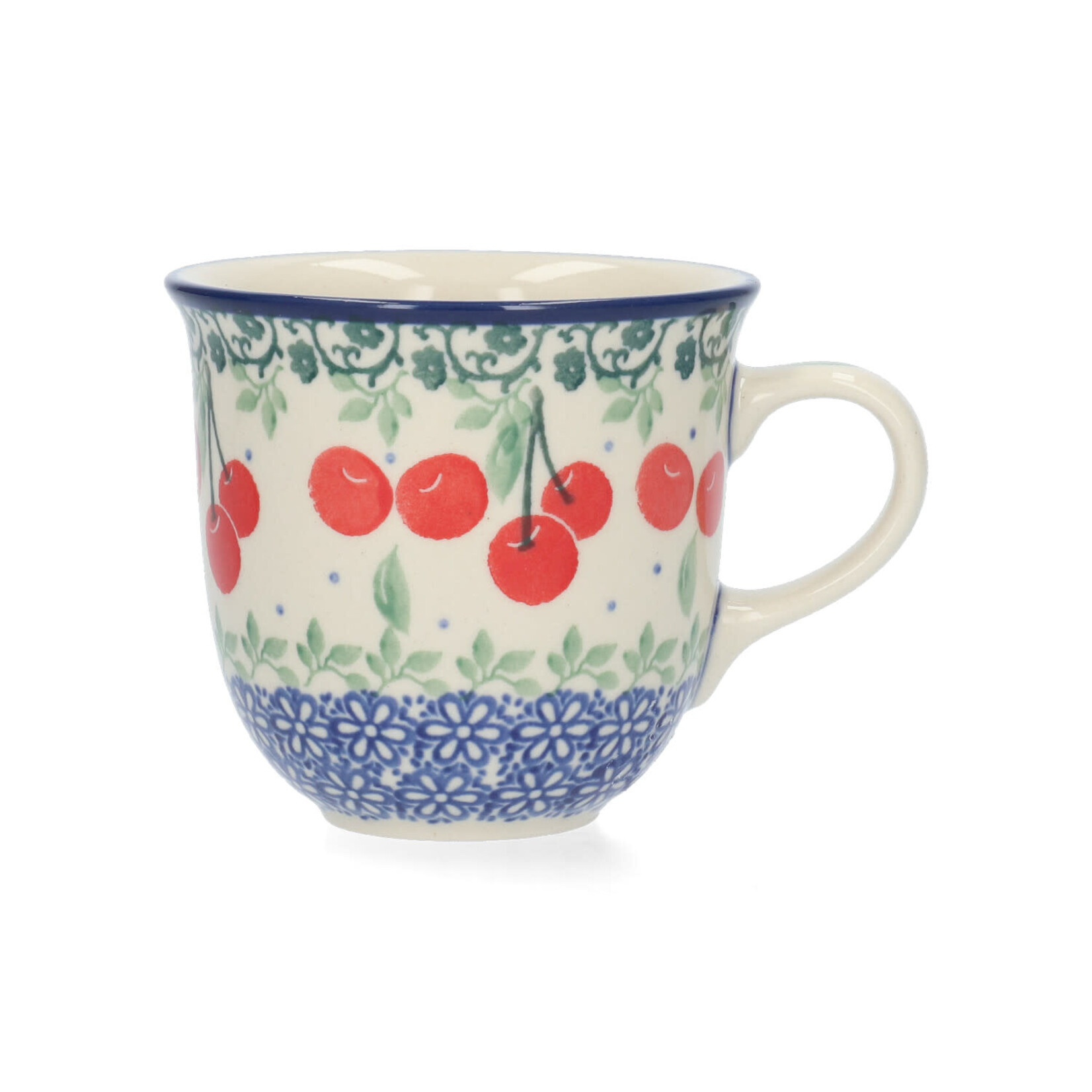 Bunzlau Castle Tulp mok 200 ml Bunzlau Castle Mug Tulip 200 ml Cherries Bunzlau Castle 1342-3496