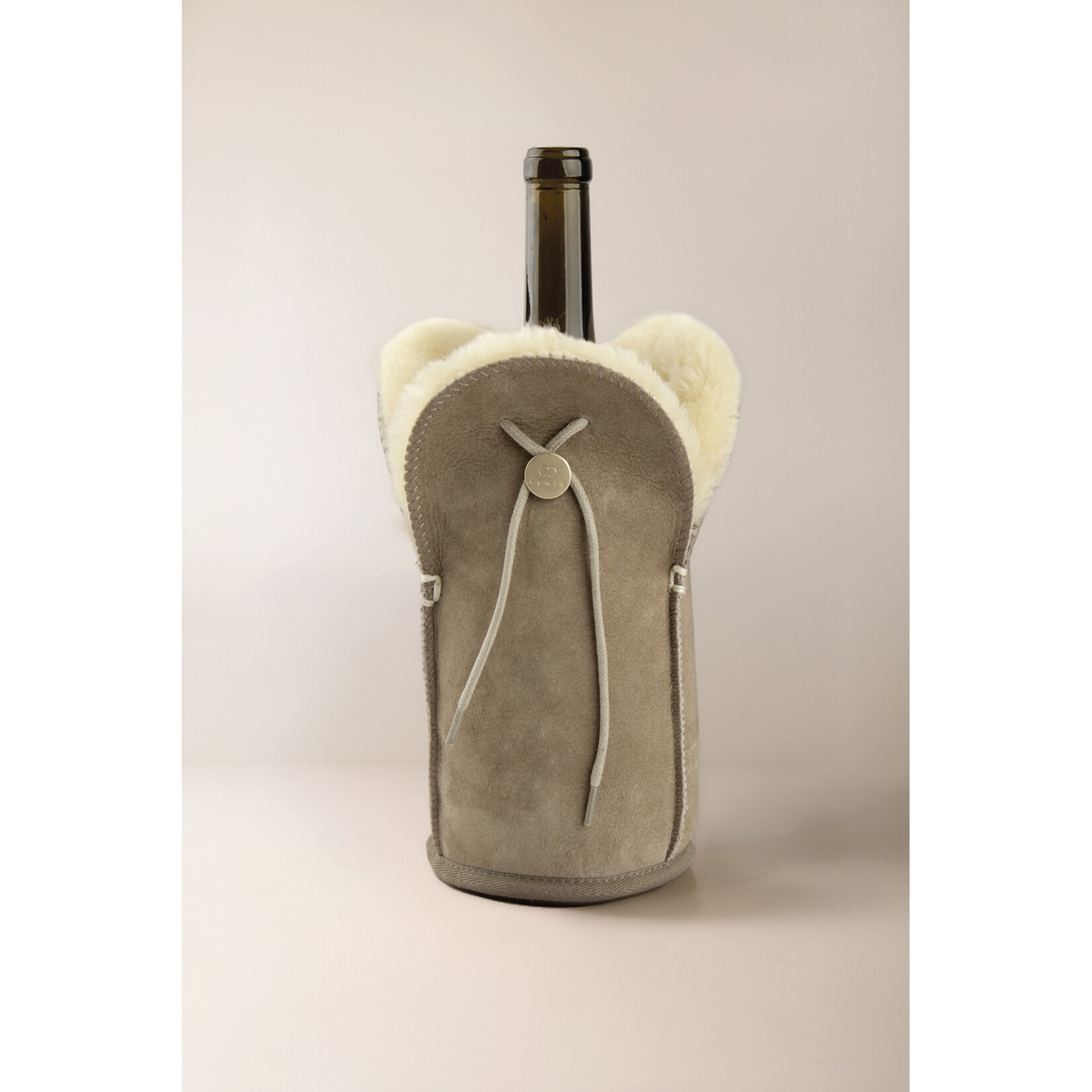 Kywie, keep it cool with wool Kywie Champagne Cooler Stone Suede Kywie keep it cool with wool  C38SU
