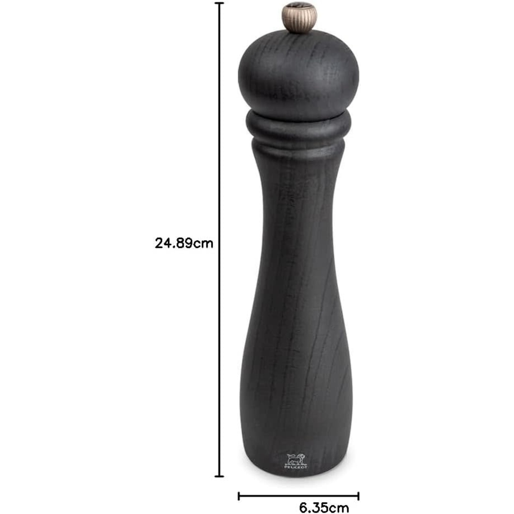 Peugeot 25 cm Peugeot Checkmate Grafiet pepermolen aanbieding pepermolen 25 cm  Peugeot 43308