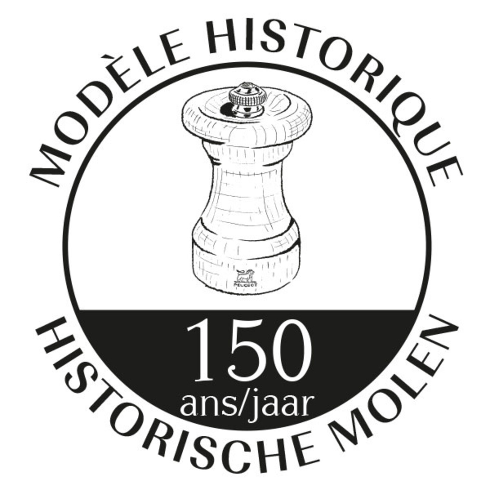 Peugeot 10 cm Peugeot Bistro 1874 Jubileum pepermolen voor 150 jaar molen productie Peugeot 44879