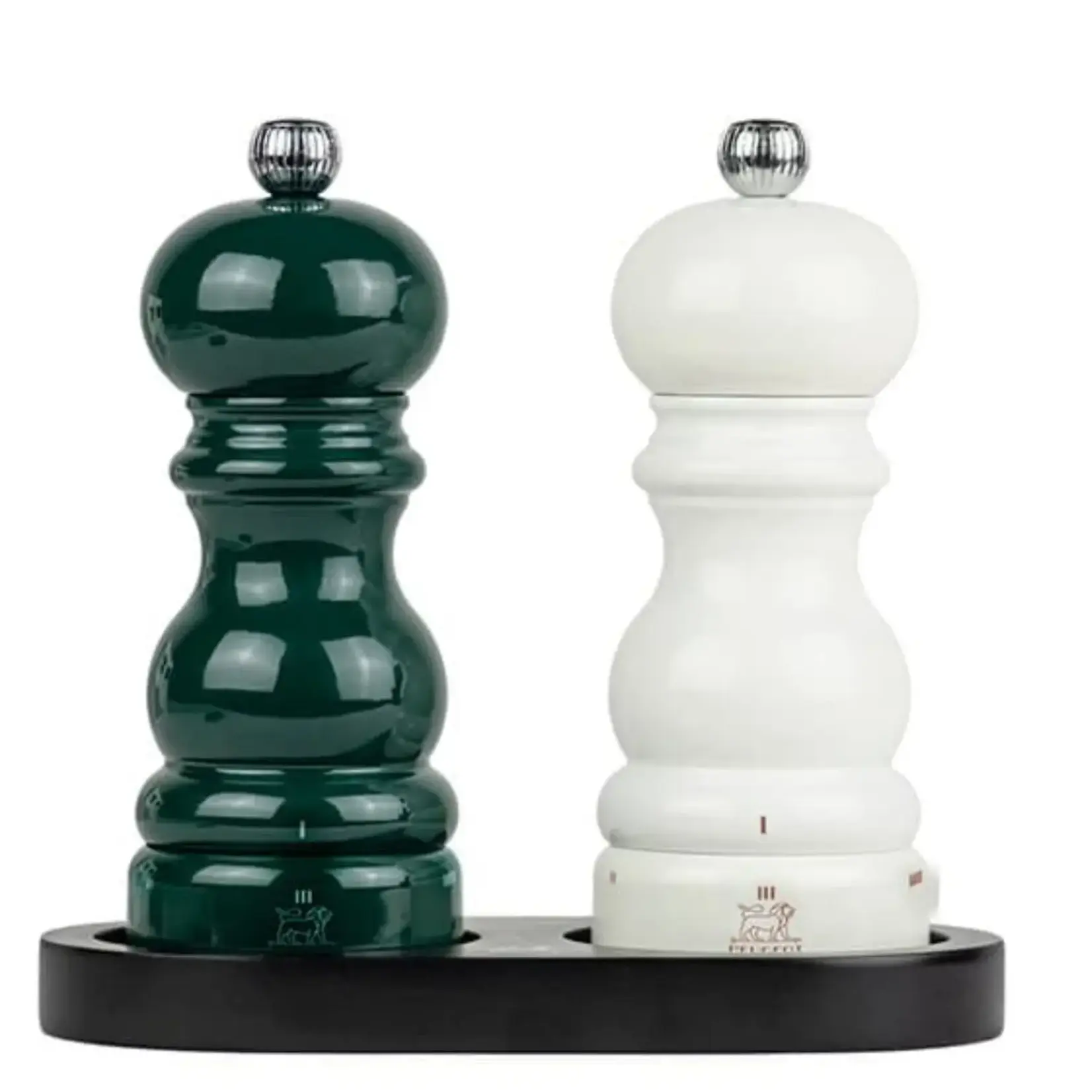 Peugeot 15 cm Peugeot Paris Rama Duo Bosgroen pepermolen en wit U-select zoutmolen Peugeot 44916