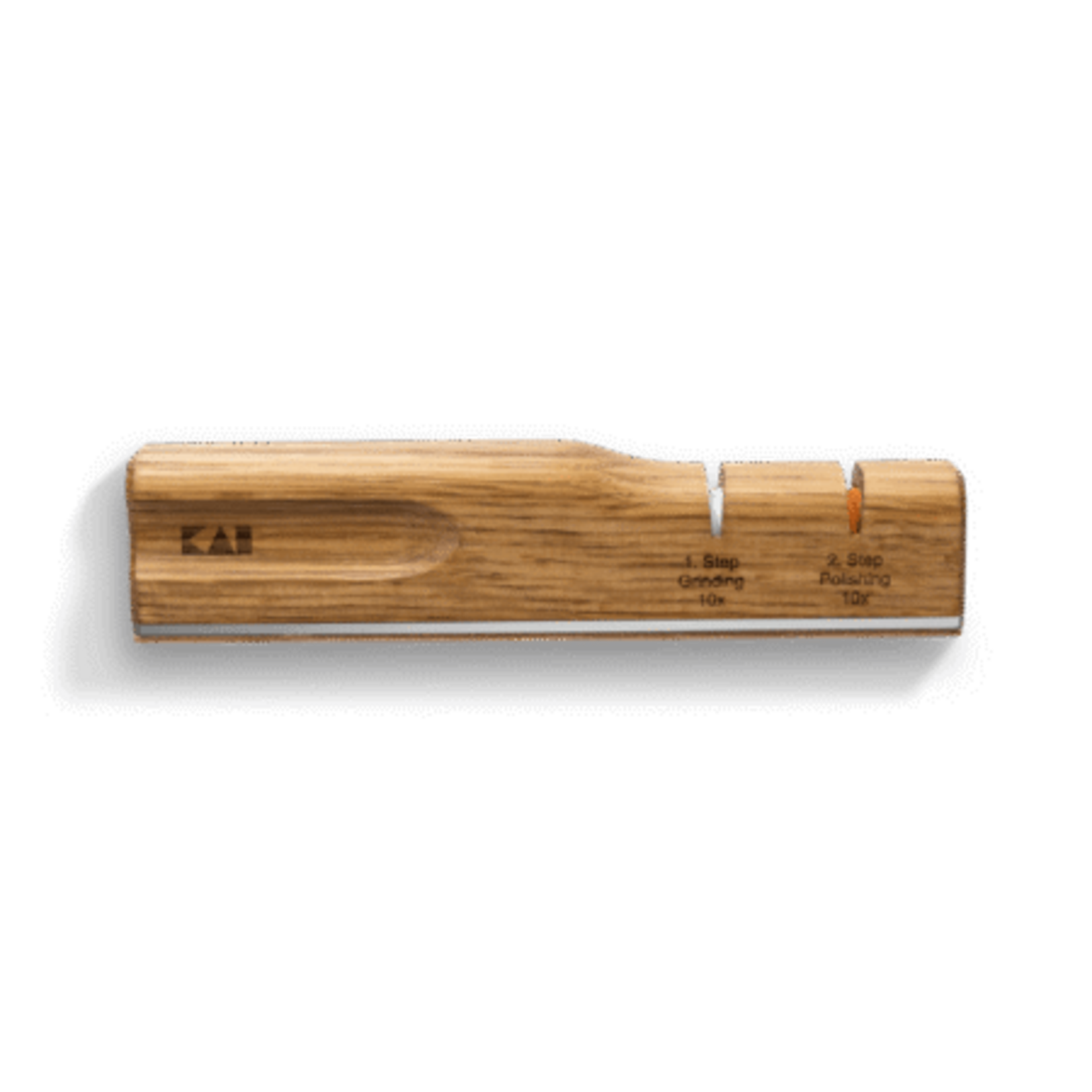 Kai KAI New Edge messenslijper houten hand slijper met doorhaalsysteem KAI SK-S1