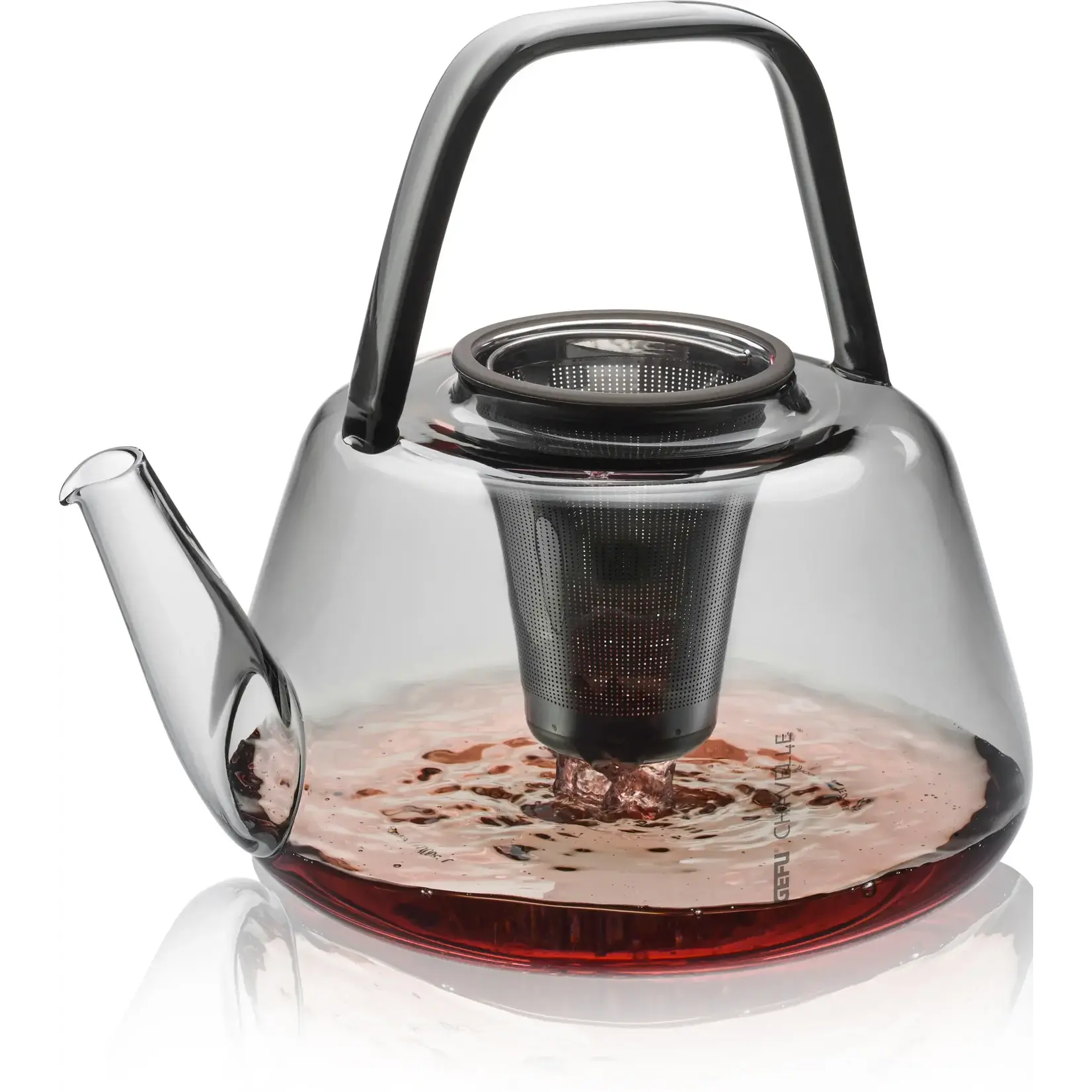 Gefu 1200 ml rookglas theepot met theefilter Gefu Chavelle theepot Gefu 12906