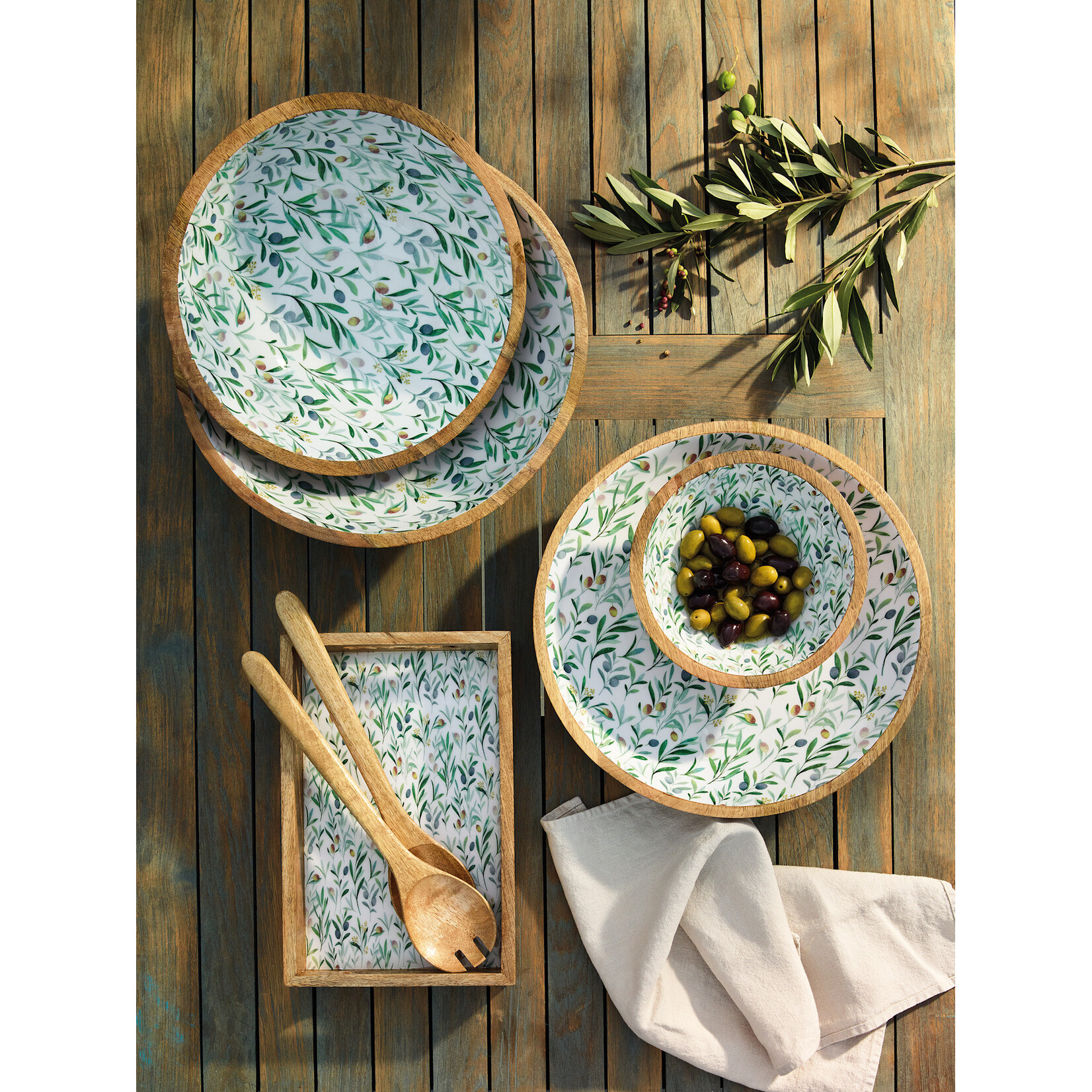 Zassenhaus 34 cm Zassenhaus salade couvert Mango hout slacouvert 34 cm Zassenhaus 080605
