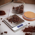 Zassenhaus 1/10 gram nauwkeurig digitale barista weegschaal op AAA batterijen Zassenhaus 073447