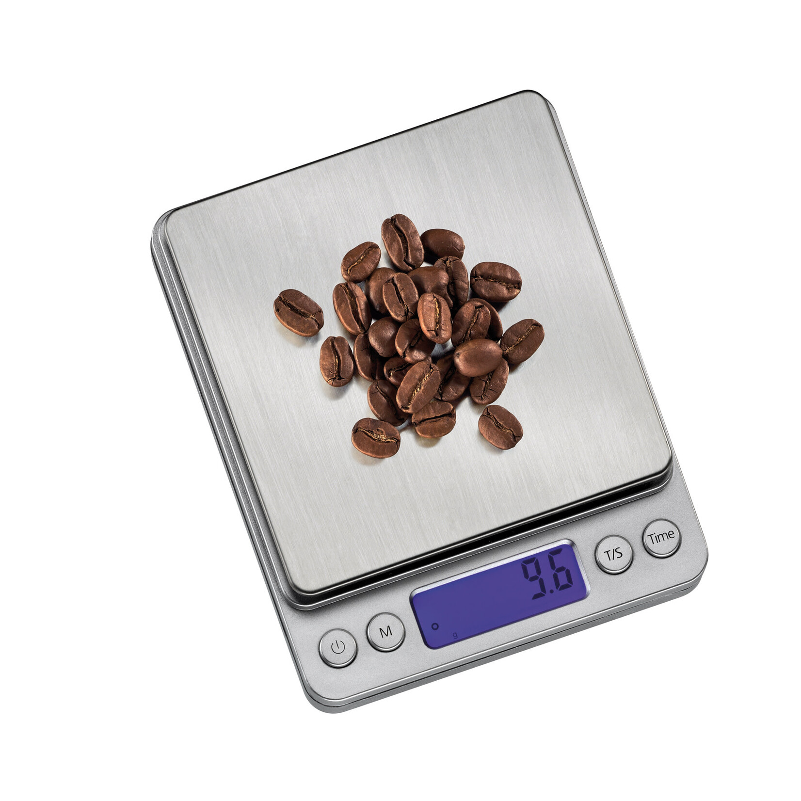 Zassenhaus 1/10 gram nauwkeurig digitale barista weegschaal op AAA batterijen Zassenhaus 073447