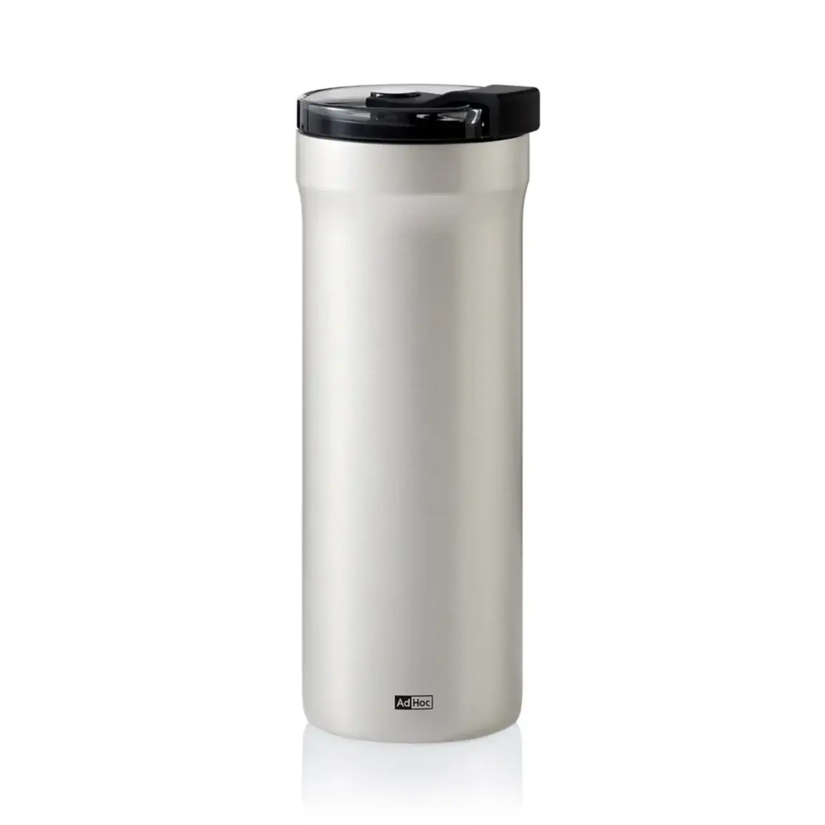 AdHoc AdHoc 500 ml Pulse thermosbeker light grey AdHoc Pulse to go beker lichtgrijs AdHoc TT33