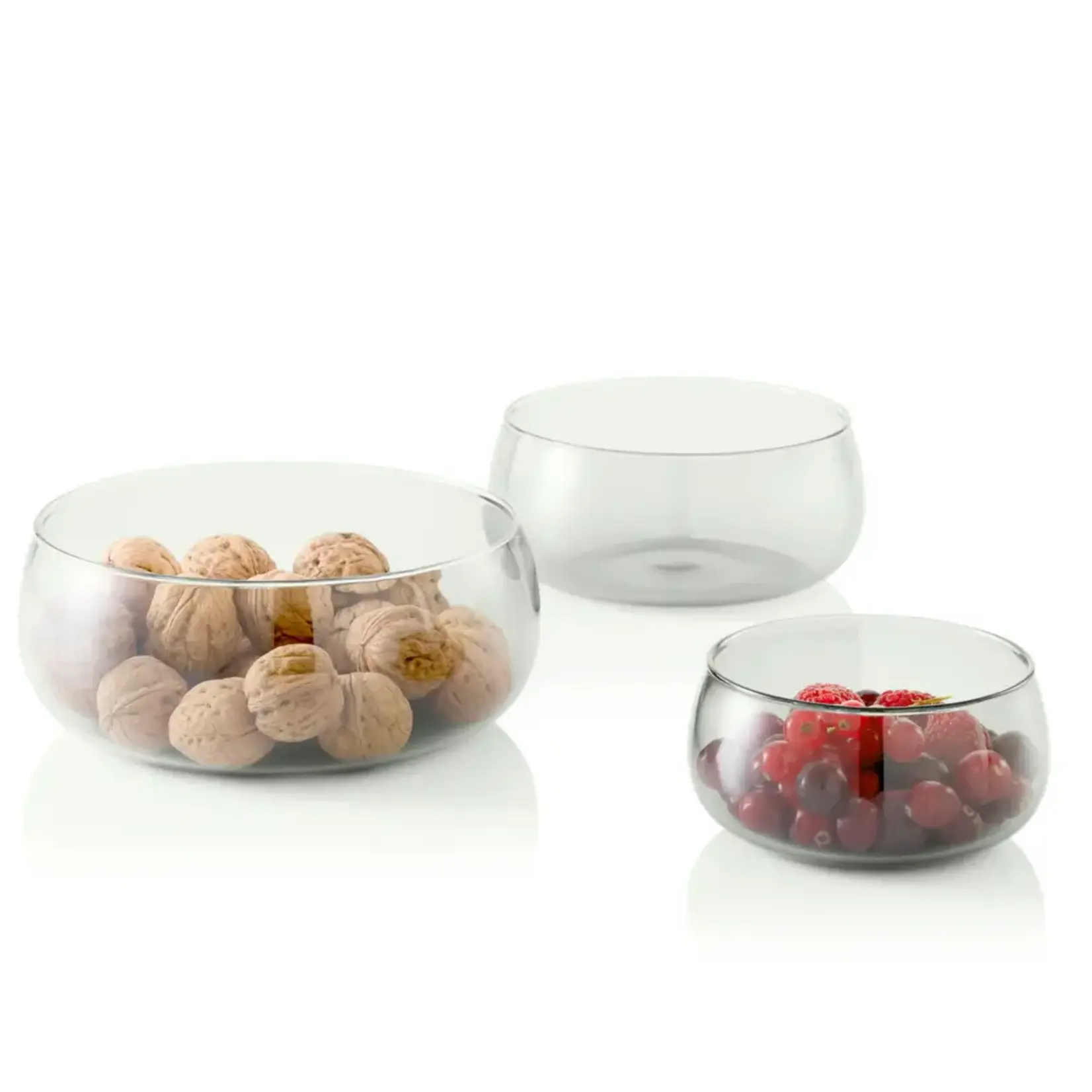 AdHoc AdHoc 300-660 en 1200 ml schaal Yuna AdHoc Yuna  schalen hittebestendig grijs glas Ad Hoc sb63