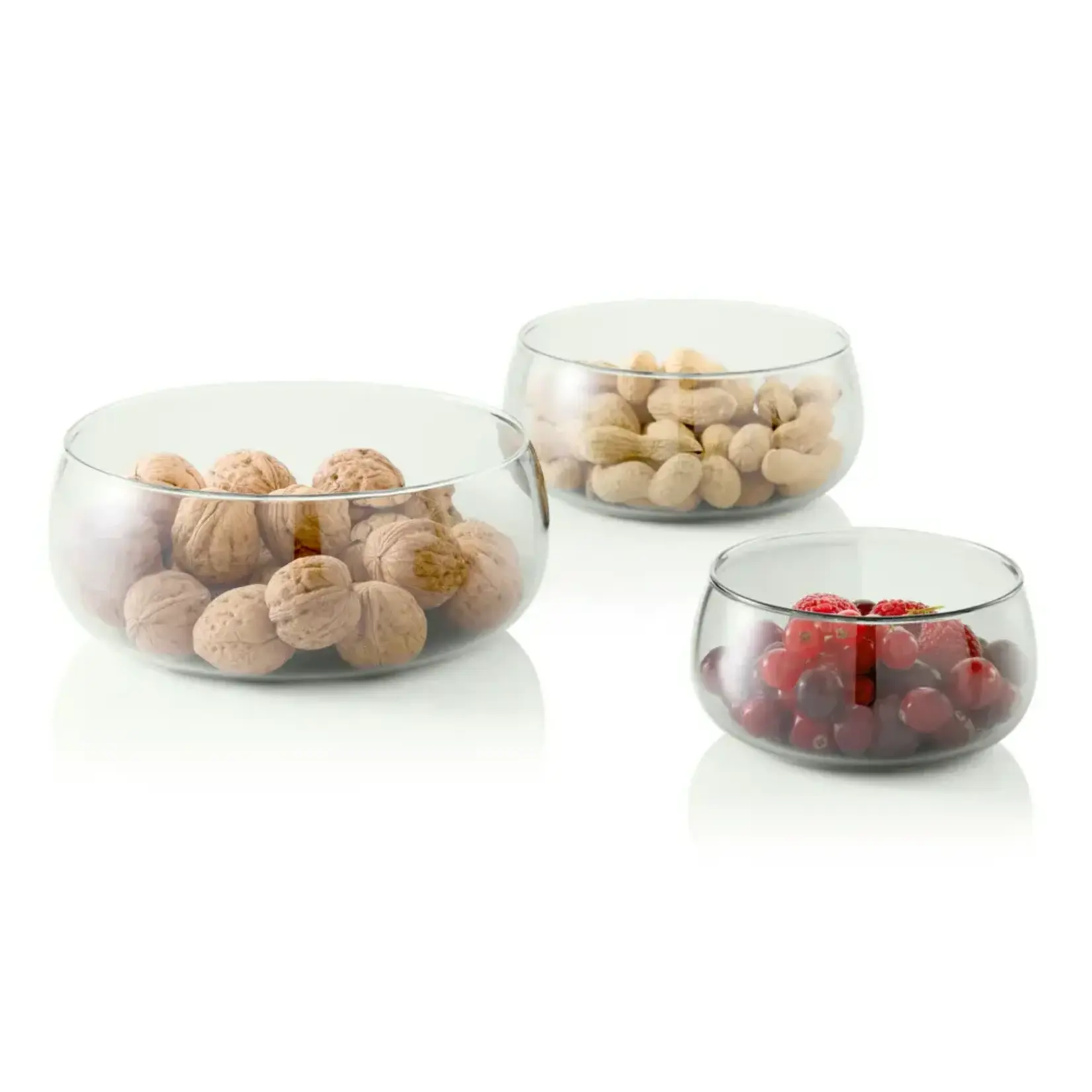 AdHoc Design AdHoc 300-660 en 1200 ml schaal Yuna AdHoc Yuna  schalen hittebestendig grijs glas Ad Hoc sb63